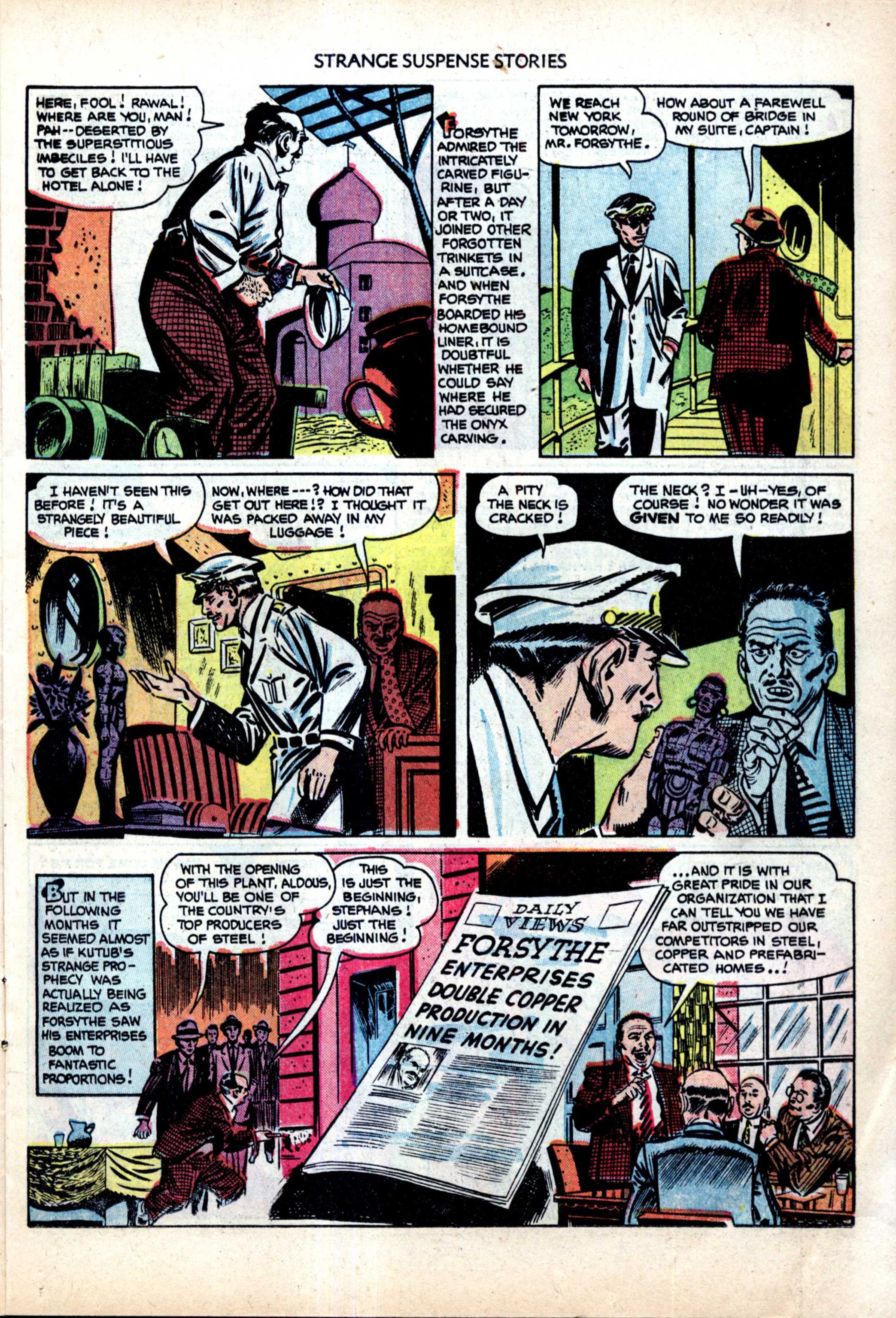 Read online Strange Suspense Stories (1952) comic -  Issue #1 - 15