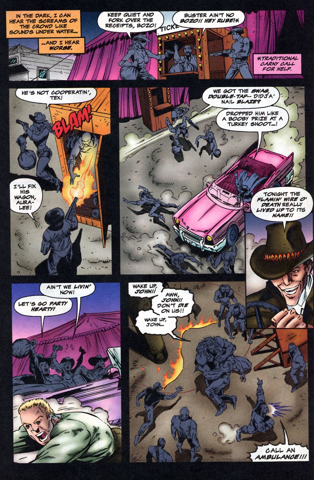 Read online Blaze comic -  Issue #7 - 8