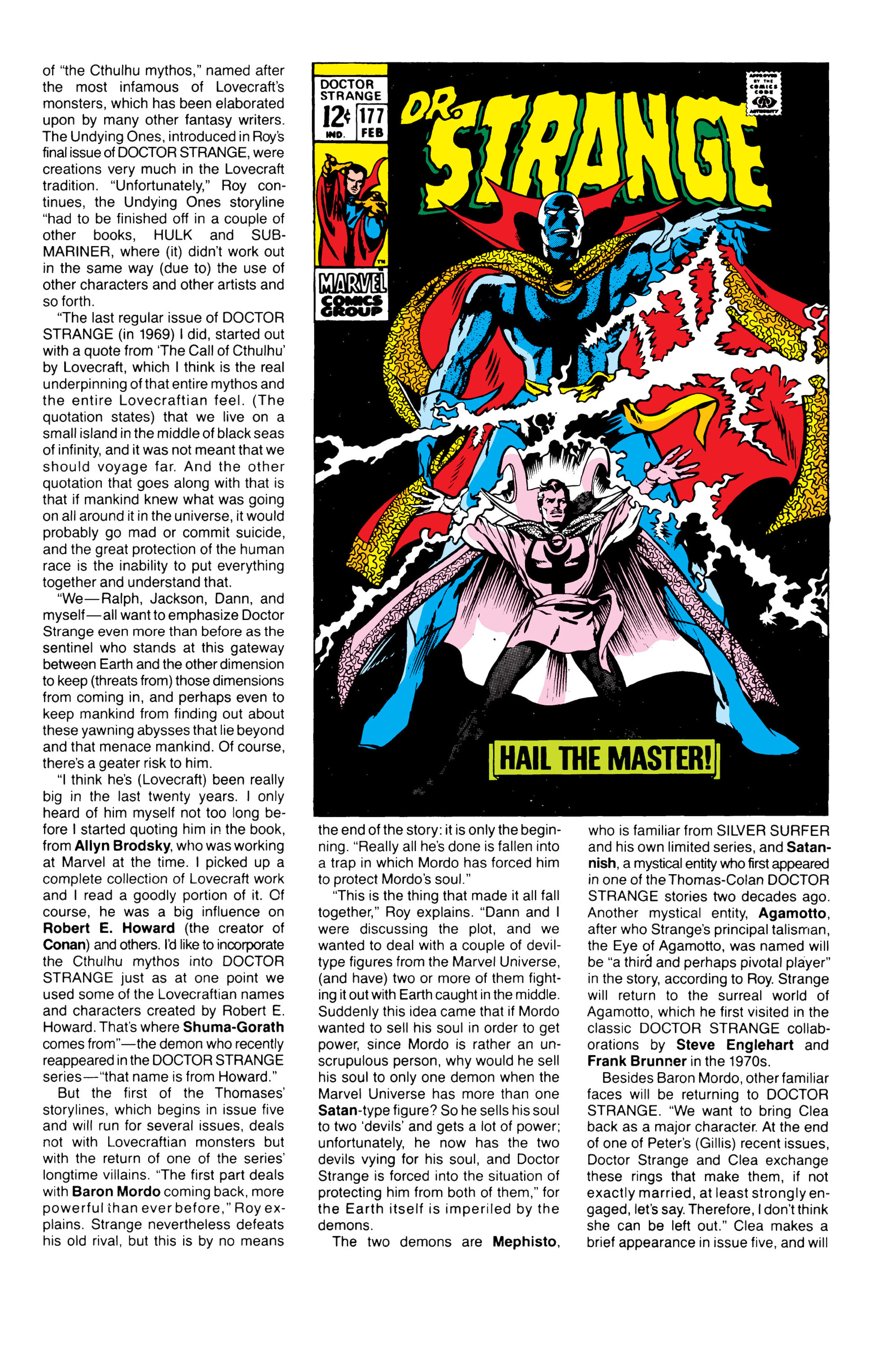 Read online Doctor Strange, Sorcerer Supreme Omnibus comic -  Issue # TPB 1 (Part 11) - 27