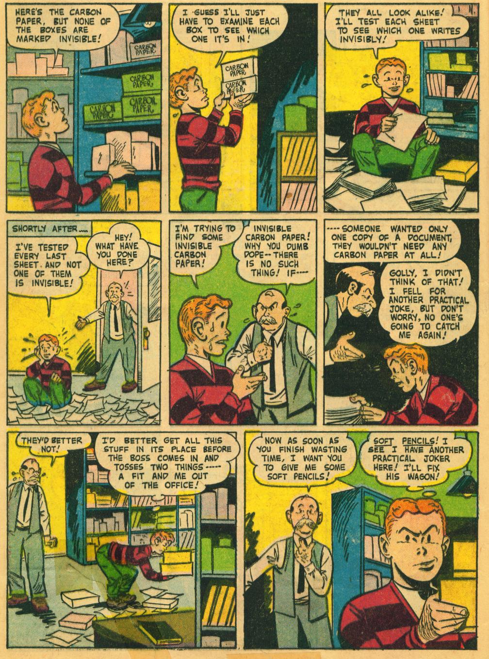 Read online Captain Marvel Adventures comic -  Issue #136 - 16