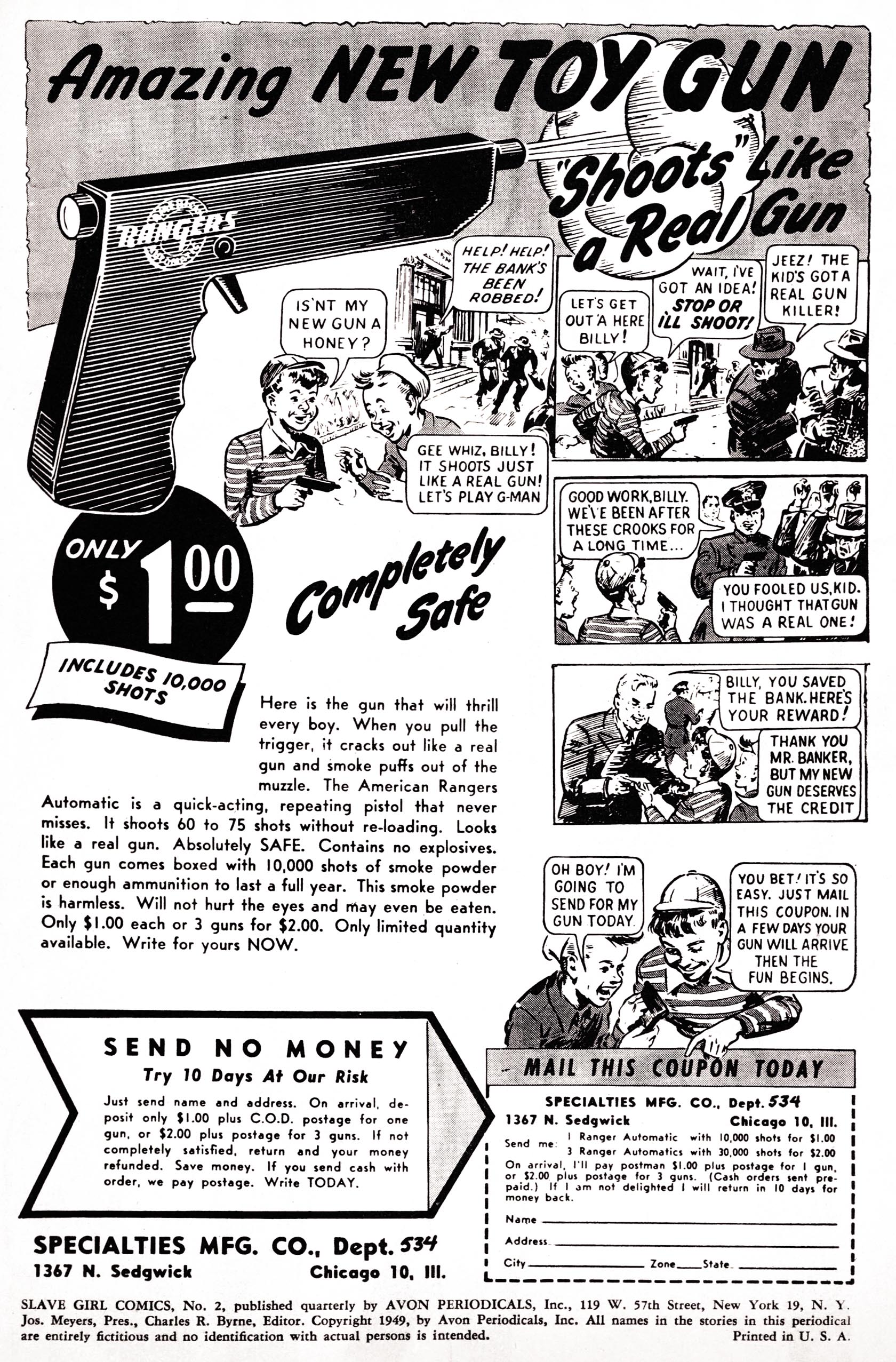 Read online Slave Girl Comics comic -  Issue #2 - 2