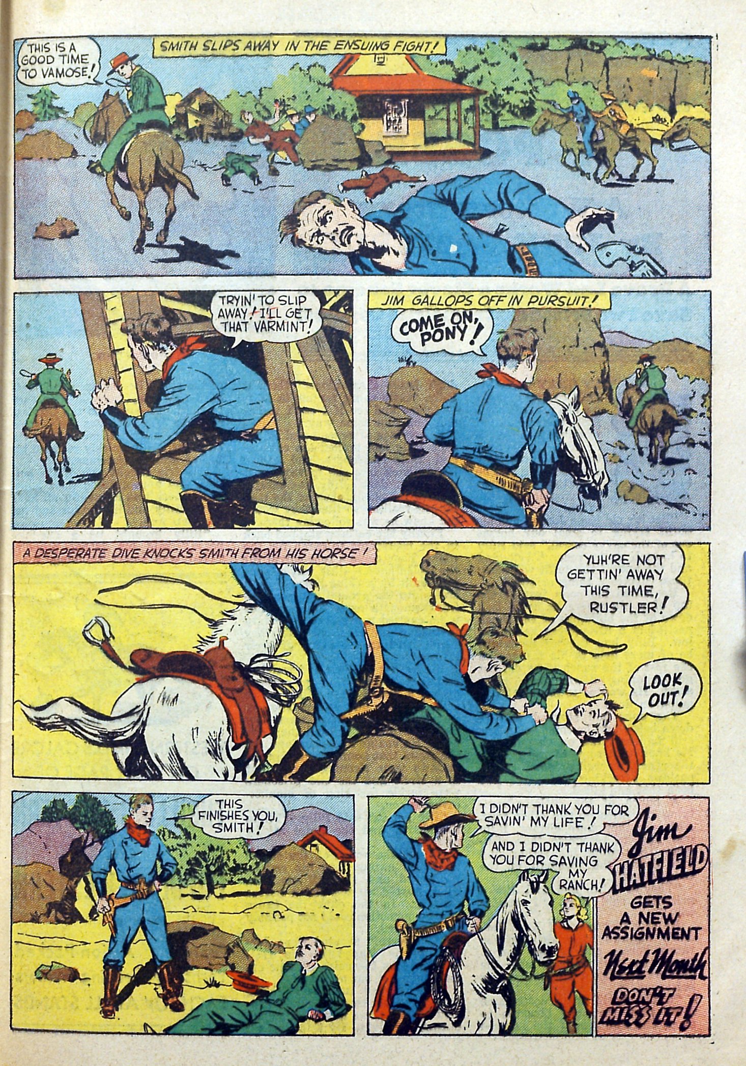 Read online Exciting Comics comic -  Issue #5 - 63