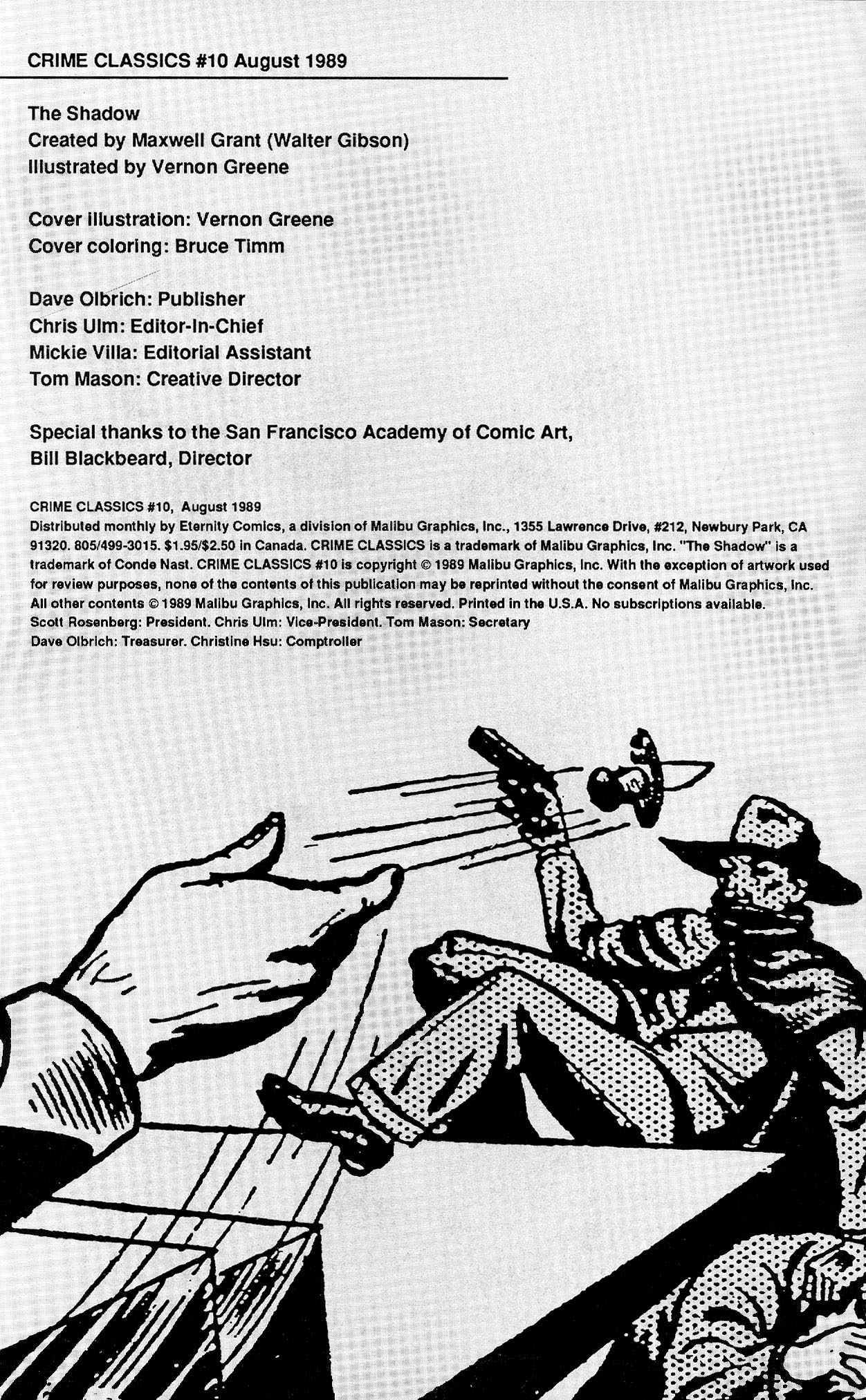 Read online Crime Classics comic -  Issue #10 - 2