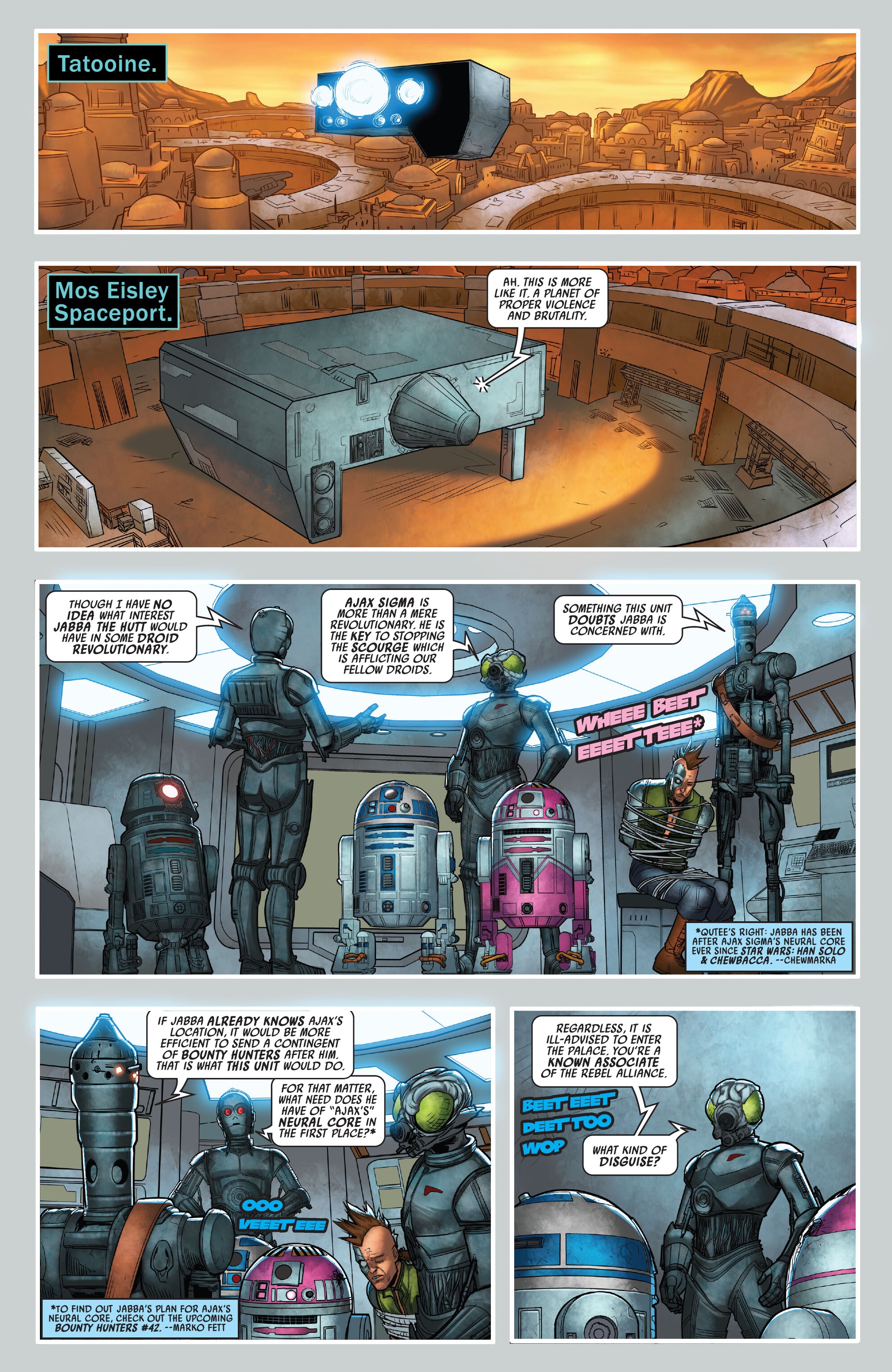 Read online Star Wars: Dark Droids - D-Squad comic -  Issue #4 - 8