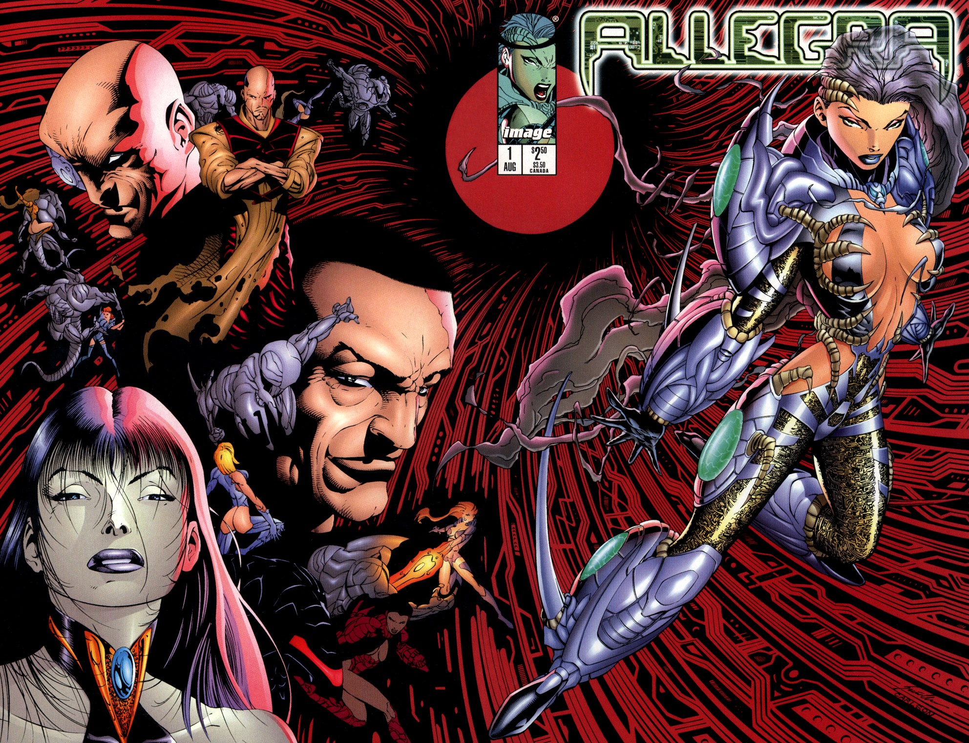 Read online Allegra comic -  Issue #1 - 1