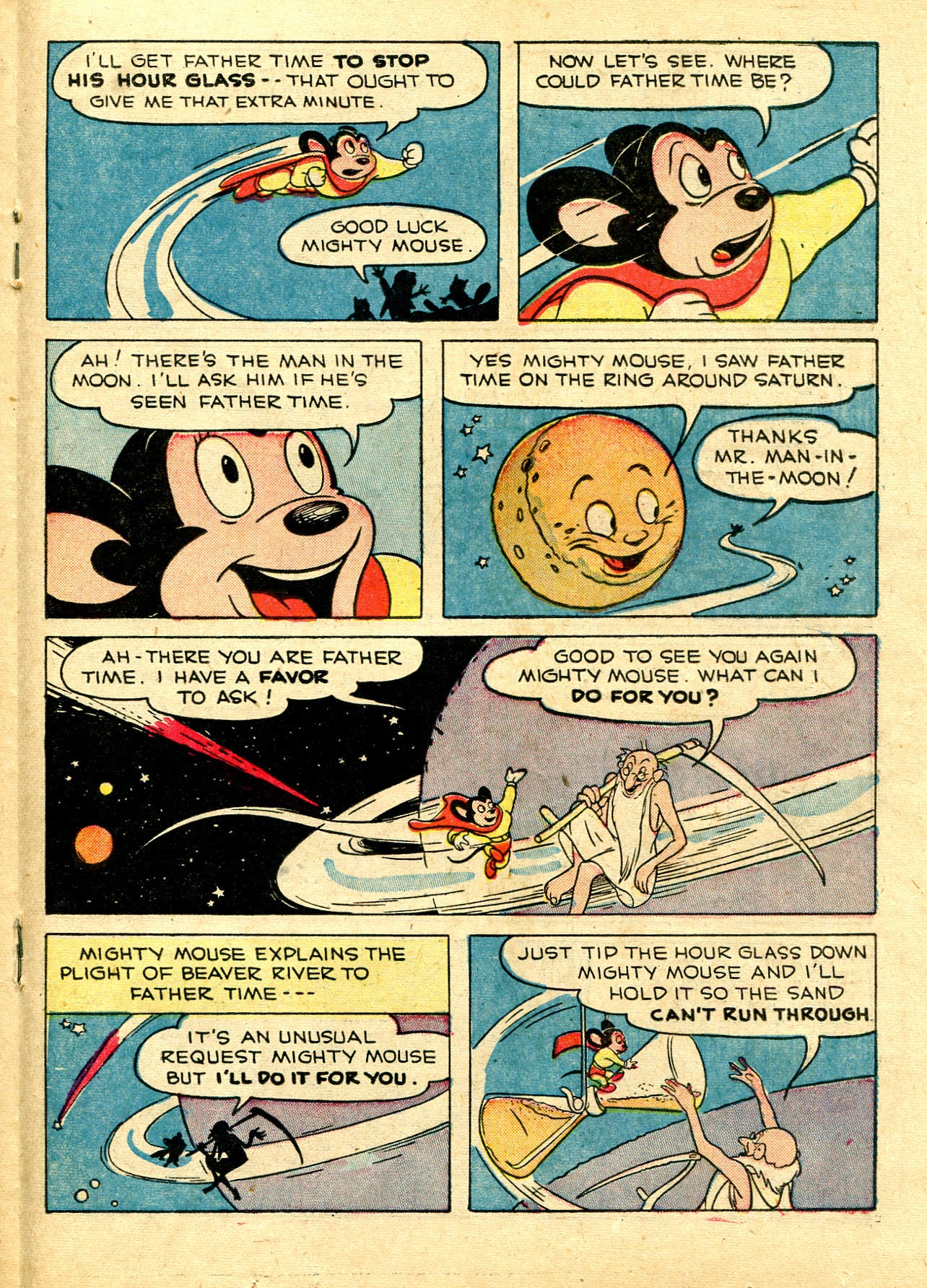 Read online Paul Terry's Mighty Mouse Comics comic -  Issue #32 - 19