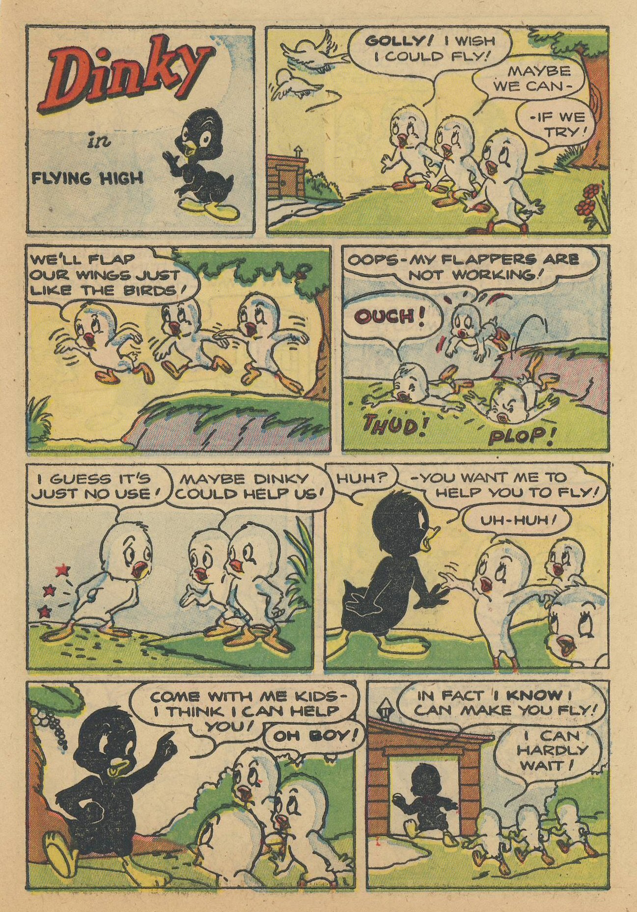 Read online Paul Terry's Mighty Mouse Comics comic -  Issue #45 - 61