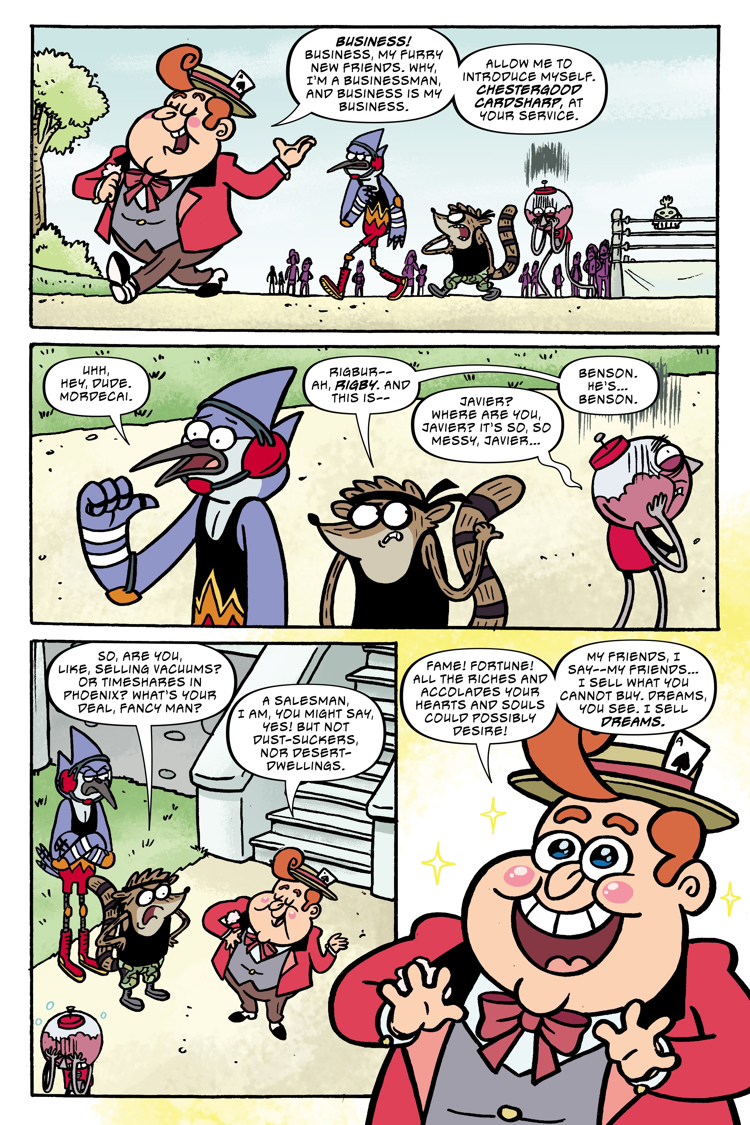 Read online Regular Show: Wrasslesplosion comic -  Issue # TPB - 31