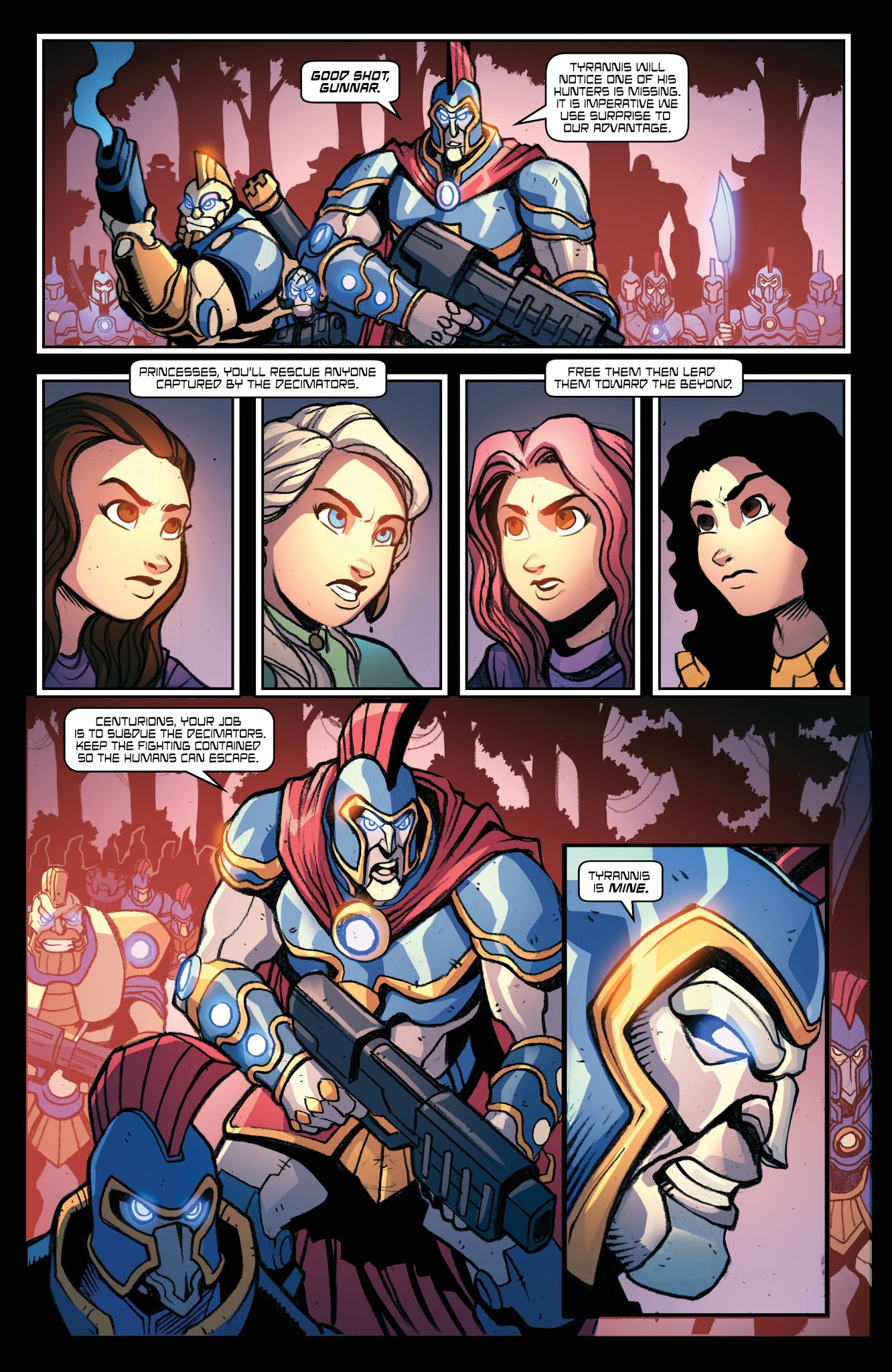 Read online Robots Versus Princesses comic -  Issue #3 - 23