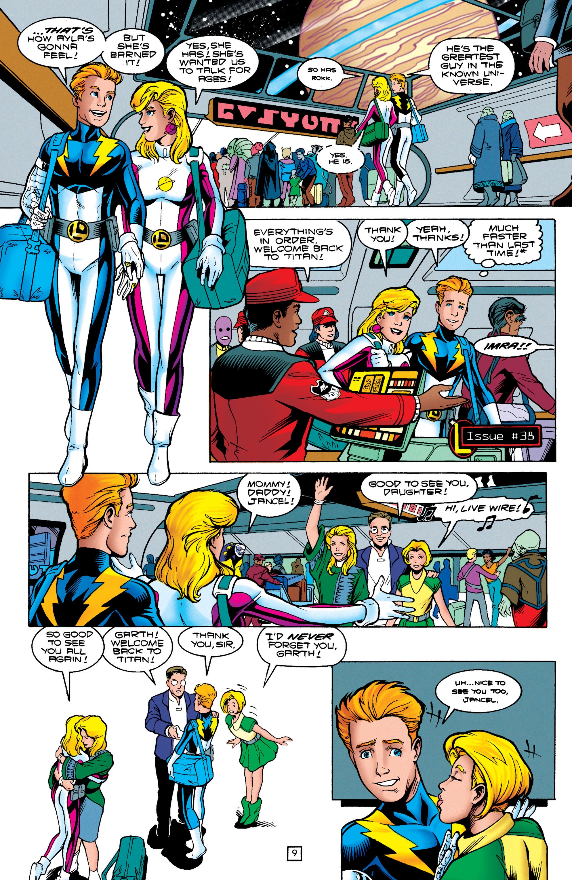 Read online Legionnaires comic -  Issue #57 - 10