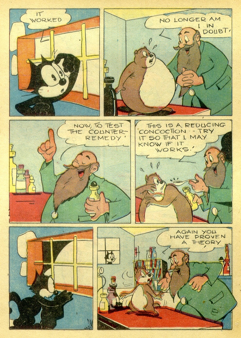 Read online Felix the Cat (1948) comic -  Issue #7 - 29