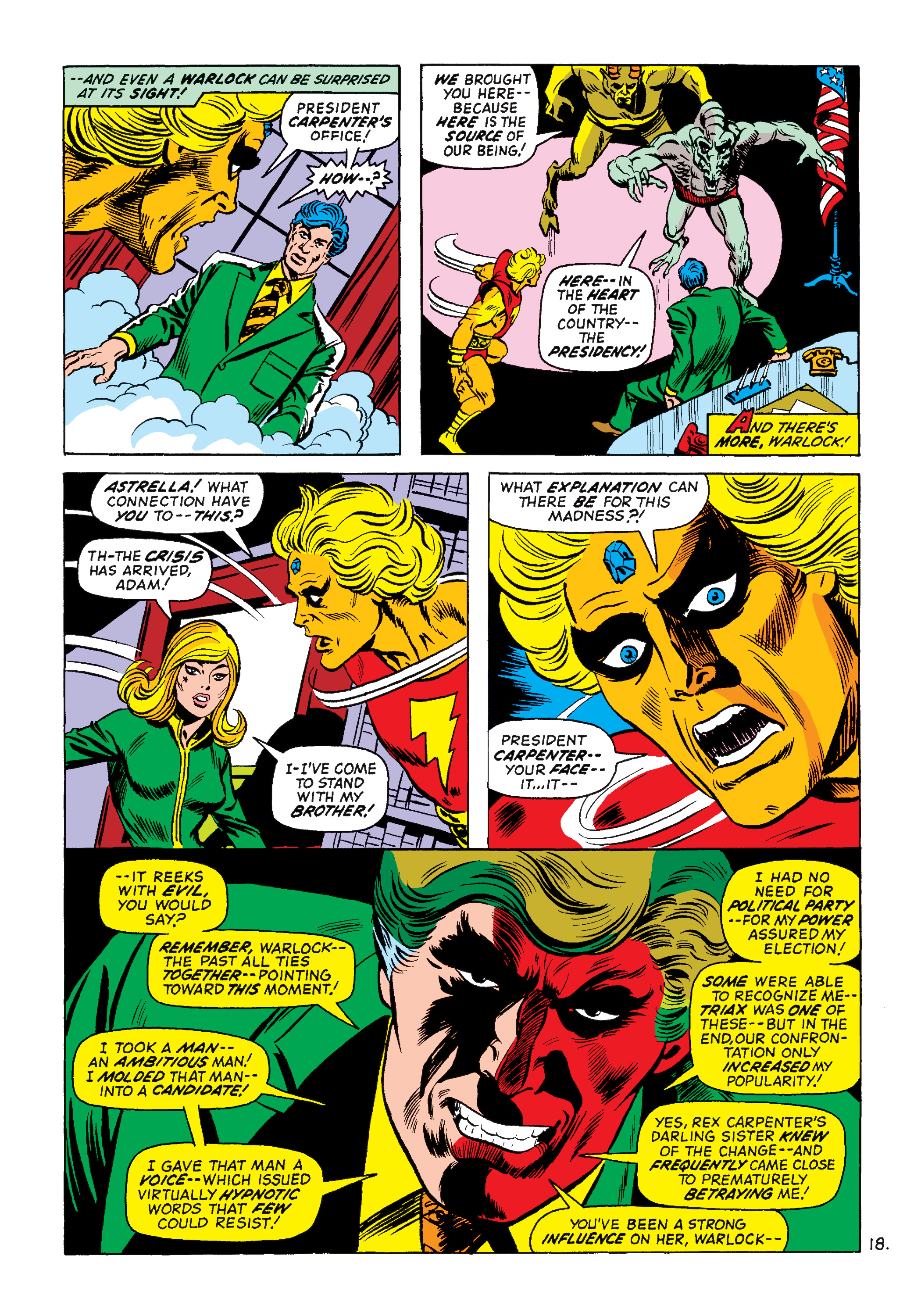 Read online Marvel Masterworks: Warlock comic -  Issue # TPB 1 (Part 3) - 19