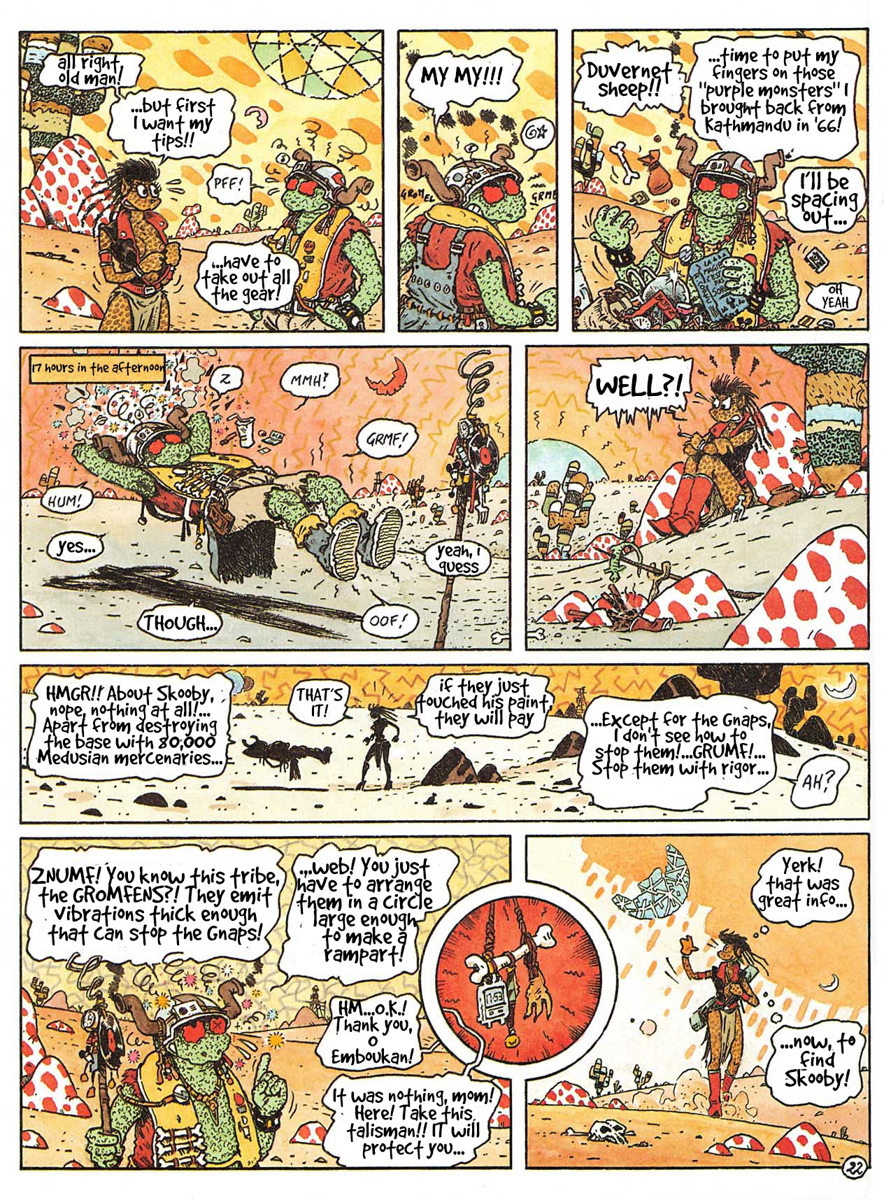 Read online Gazoline and the Red Planet comic -  Issue # Full - 25