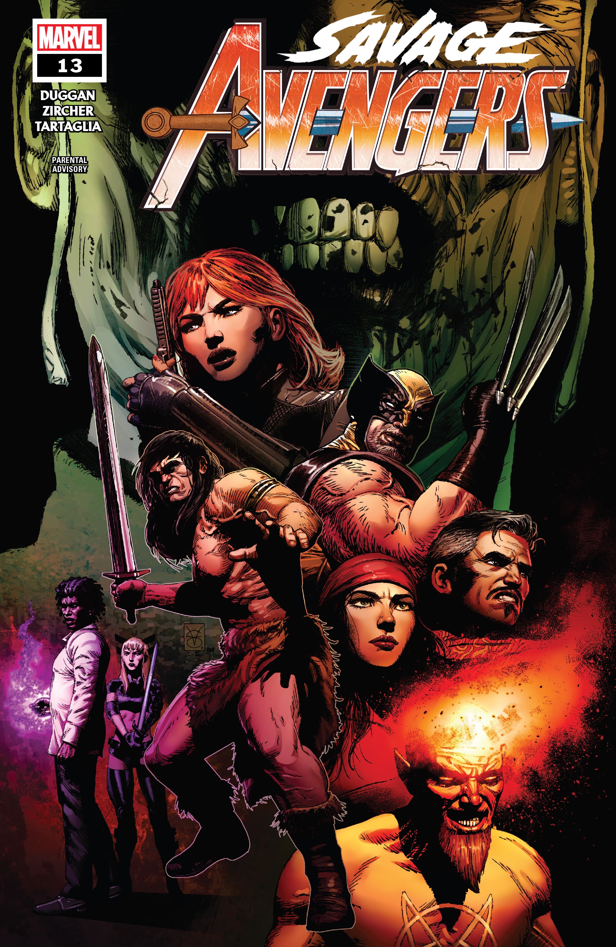 Read online Savage Avengers comic -  Issue #13 - 1