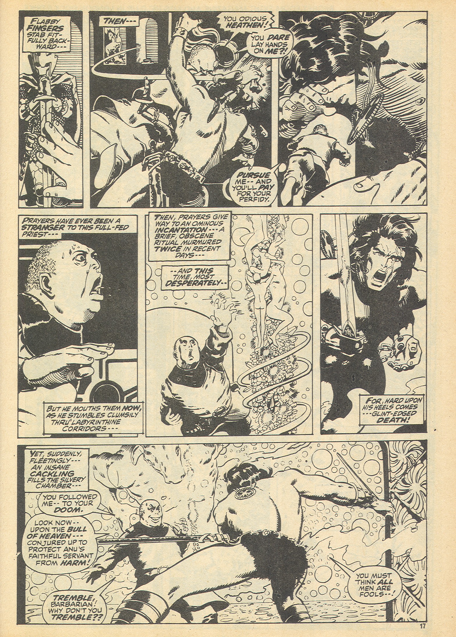 Read online The Savage Sword of Conan (1975) comic -  Issue #10 - 17