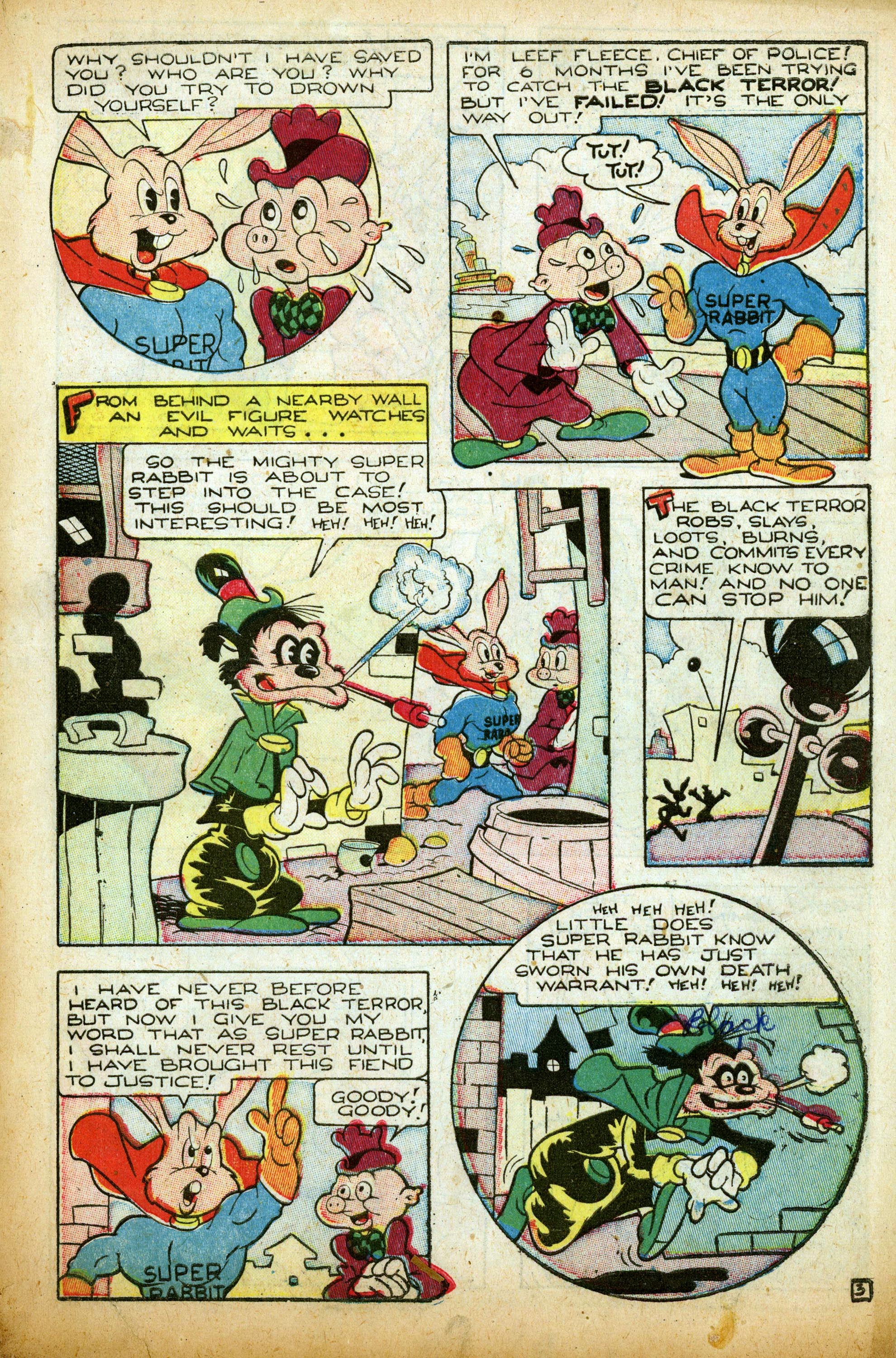 Read online Super Rabbit comic -  Issue #6 - 5