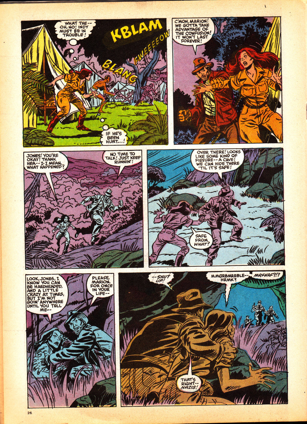 Read online Indiana Jones comic -  Issue #4 - 24