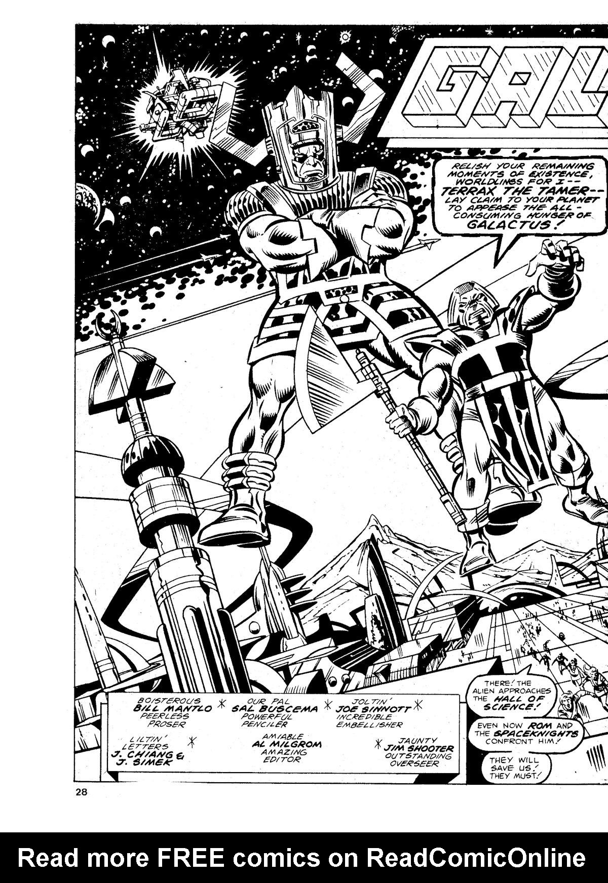 Read online Star Wars Weekly comic -  Issue #165 - 28