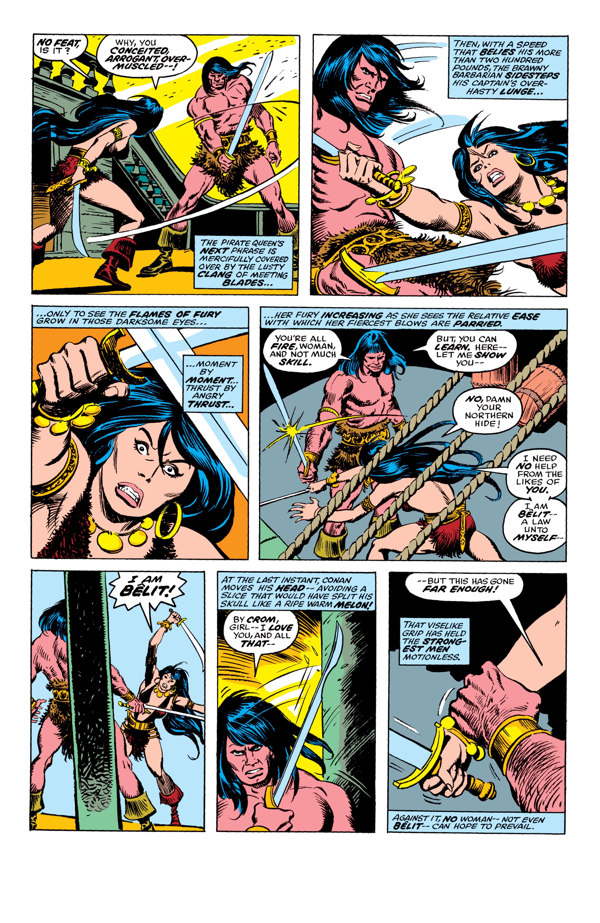 Read online Conan the Barbarian Epic Collection: The Original Marvel Years - Of Once and Future Kings comic -  Issue # TPB (Part 1) - 10