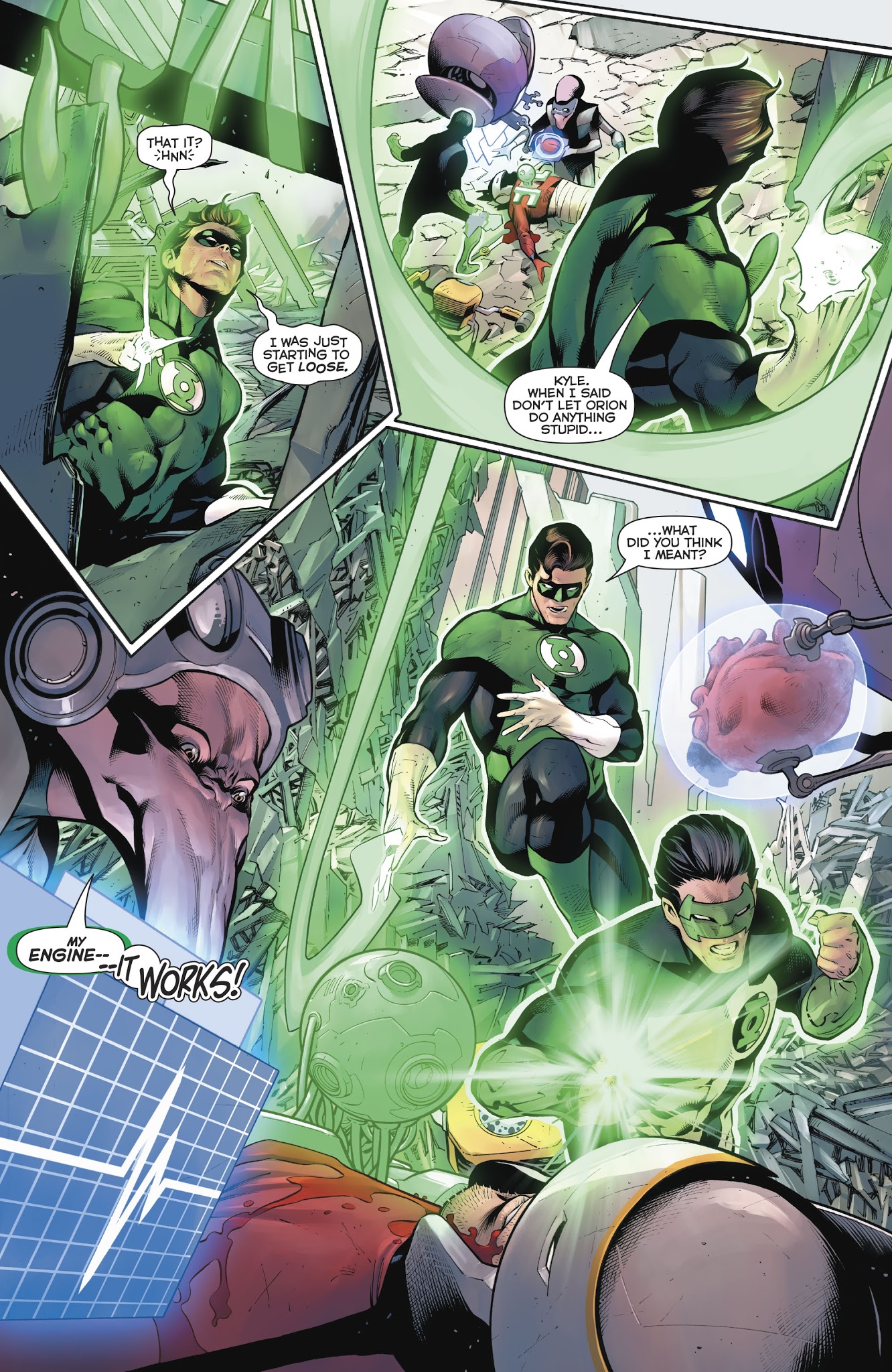 Read online Hal Jordan And The Green Lantern Corps comic -  Issue #27 - 14
