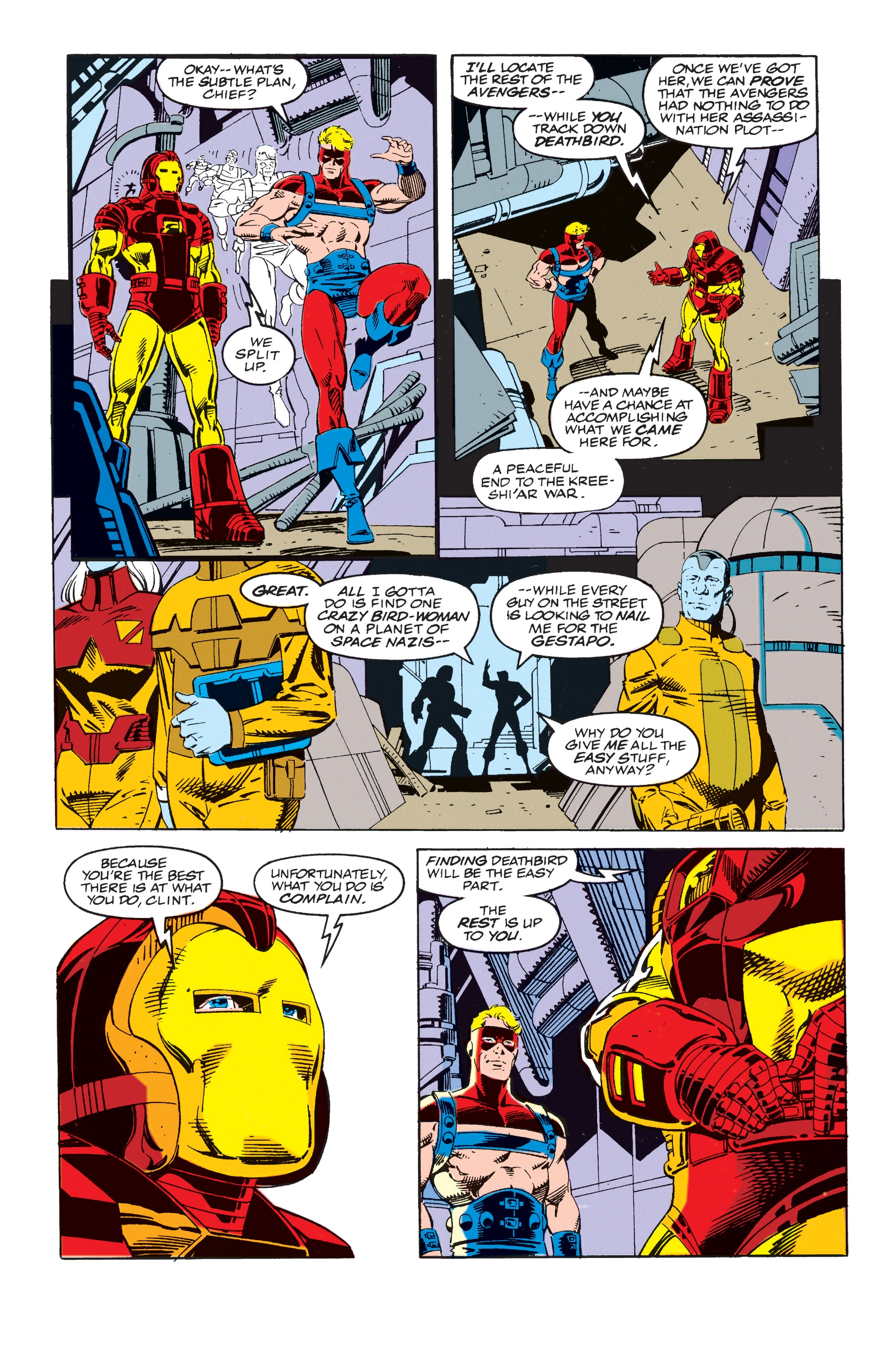 Read online Avengers Epic Collection: Operation Galactic Storm comic -  Issue # TPB (Part 3) - 73