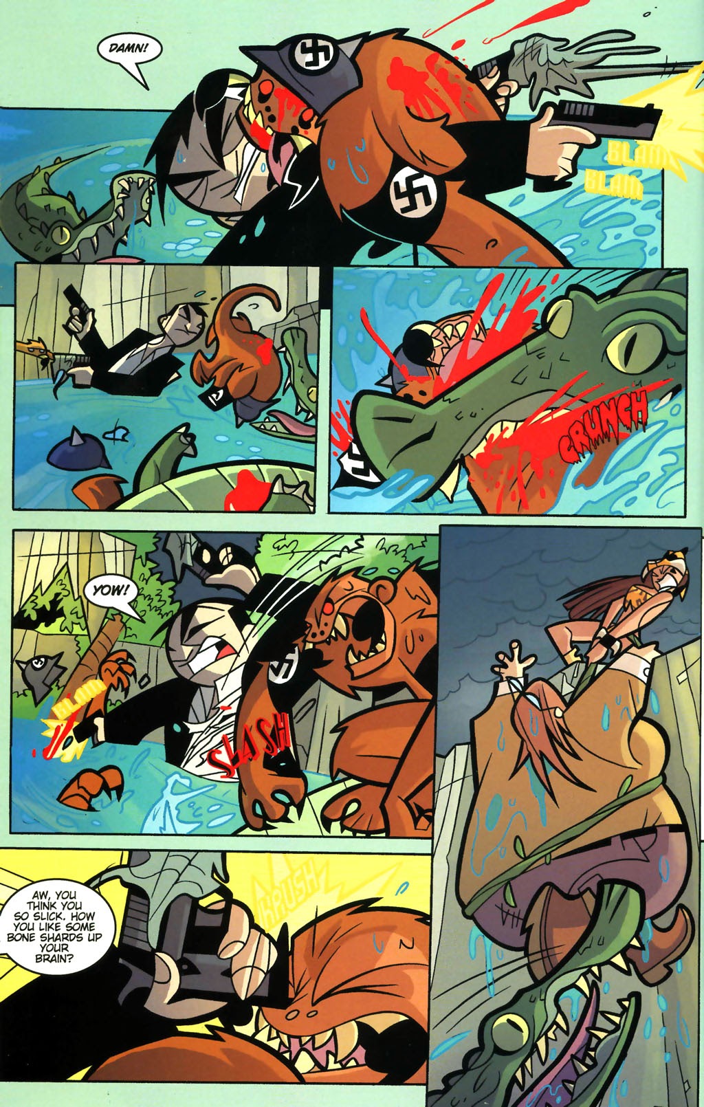 Read online Gun Fu: The Lost City comic -  Issue #3 - 14