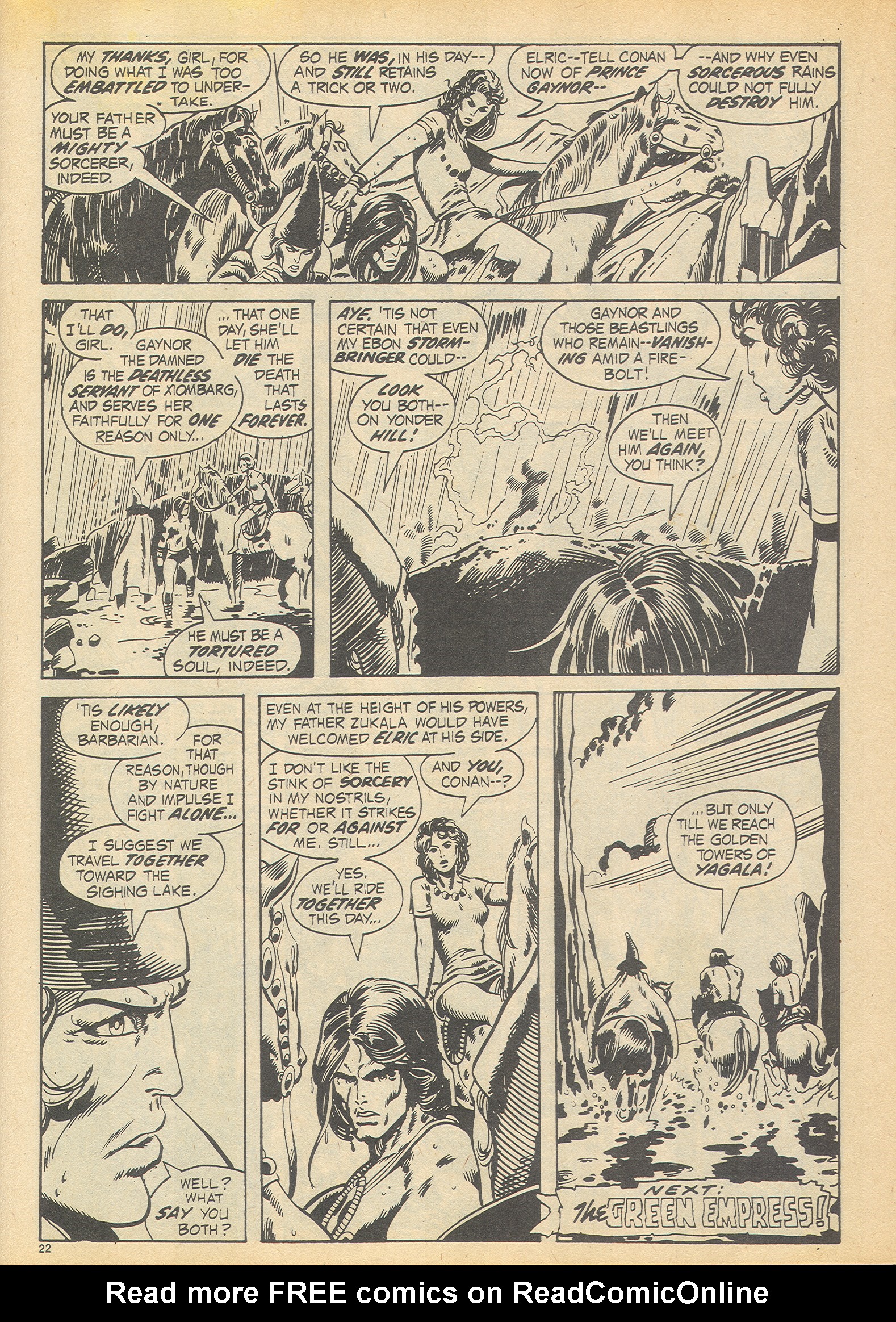 Read online The Savage Sword of Conan (1975) comic -  Issue #15 - 22