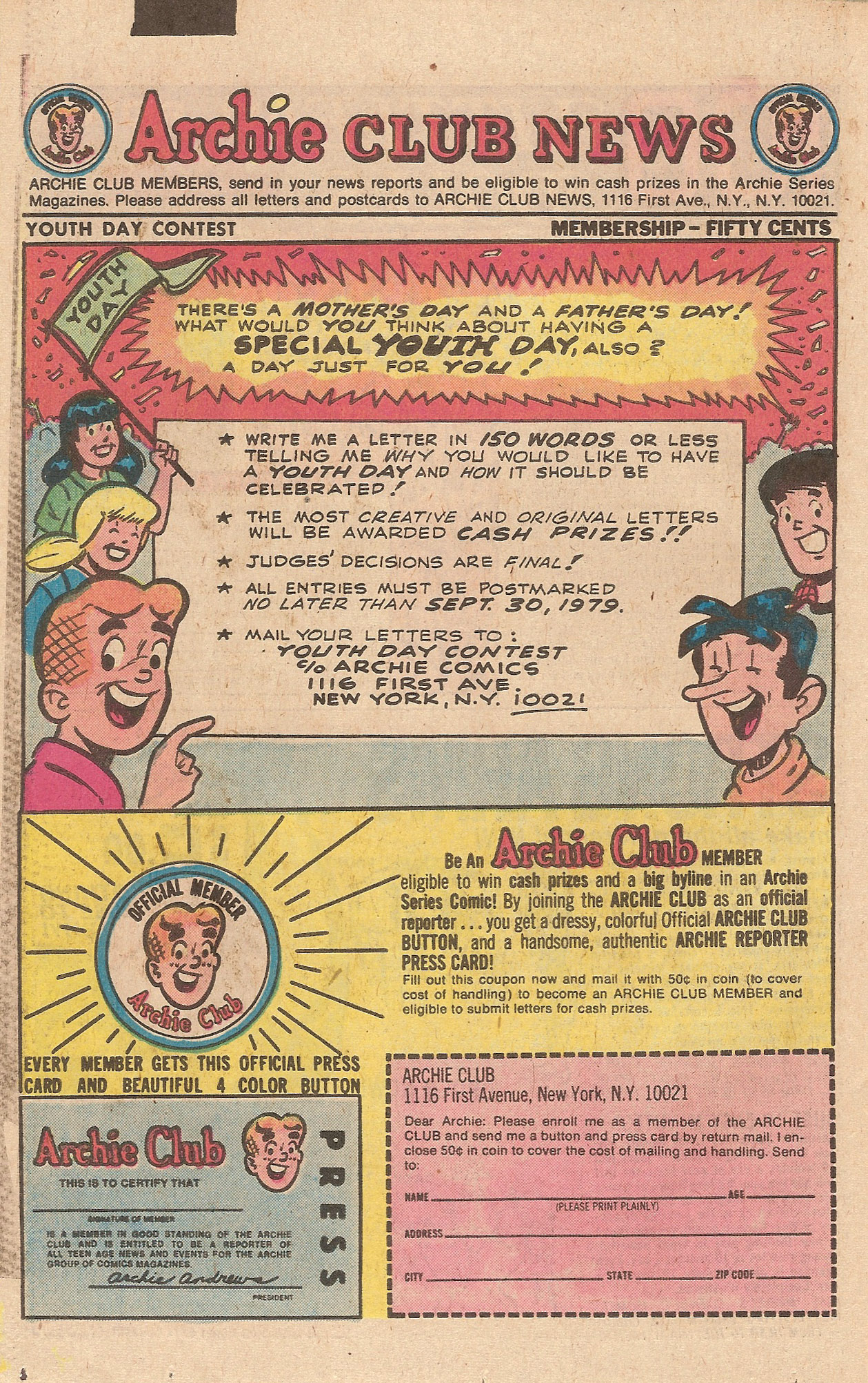 Read online Jughead's Jokes comic -  Issue #65 - 26