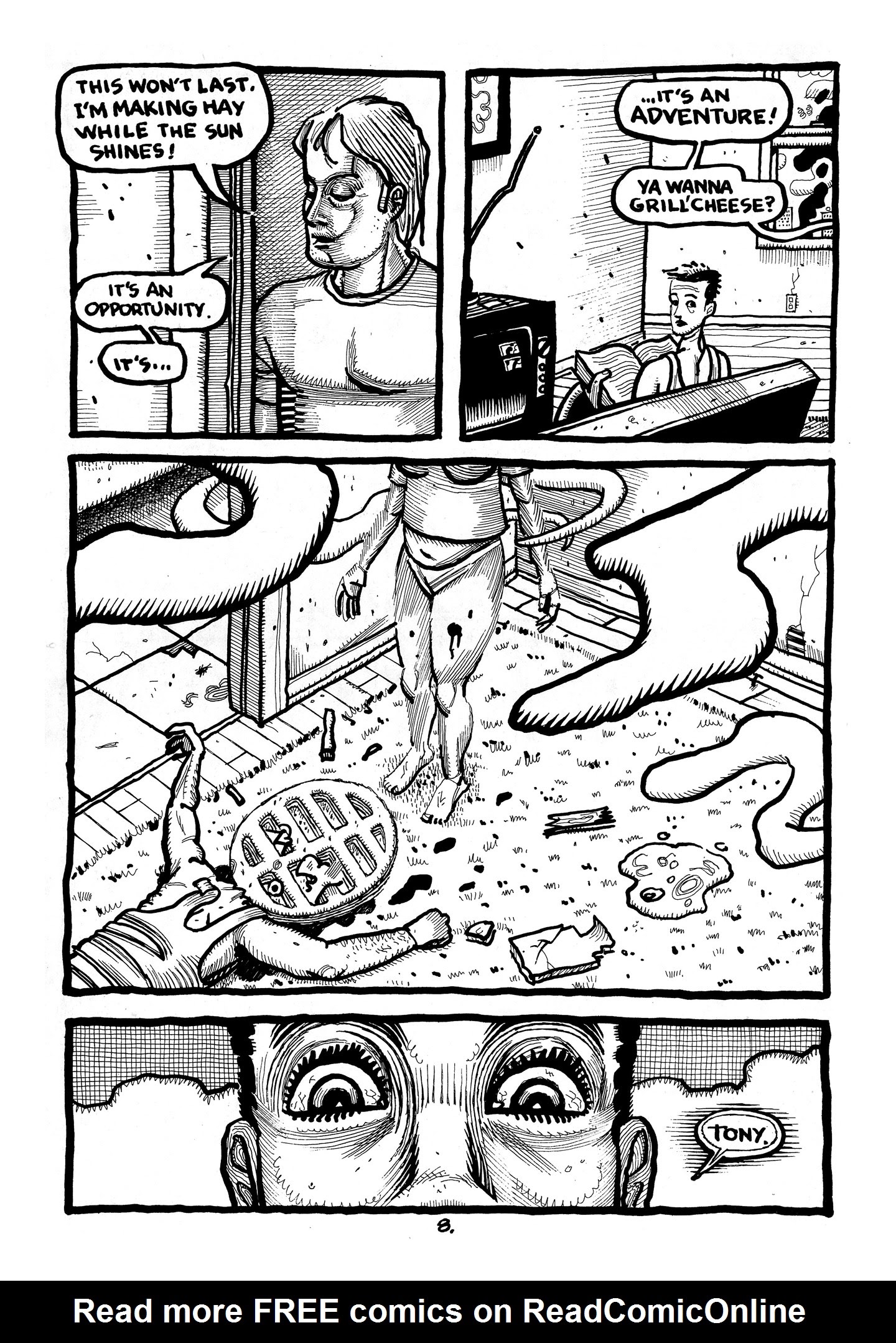 Read online The Jam comic -  Issue #6 - 10