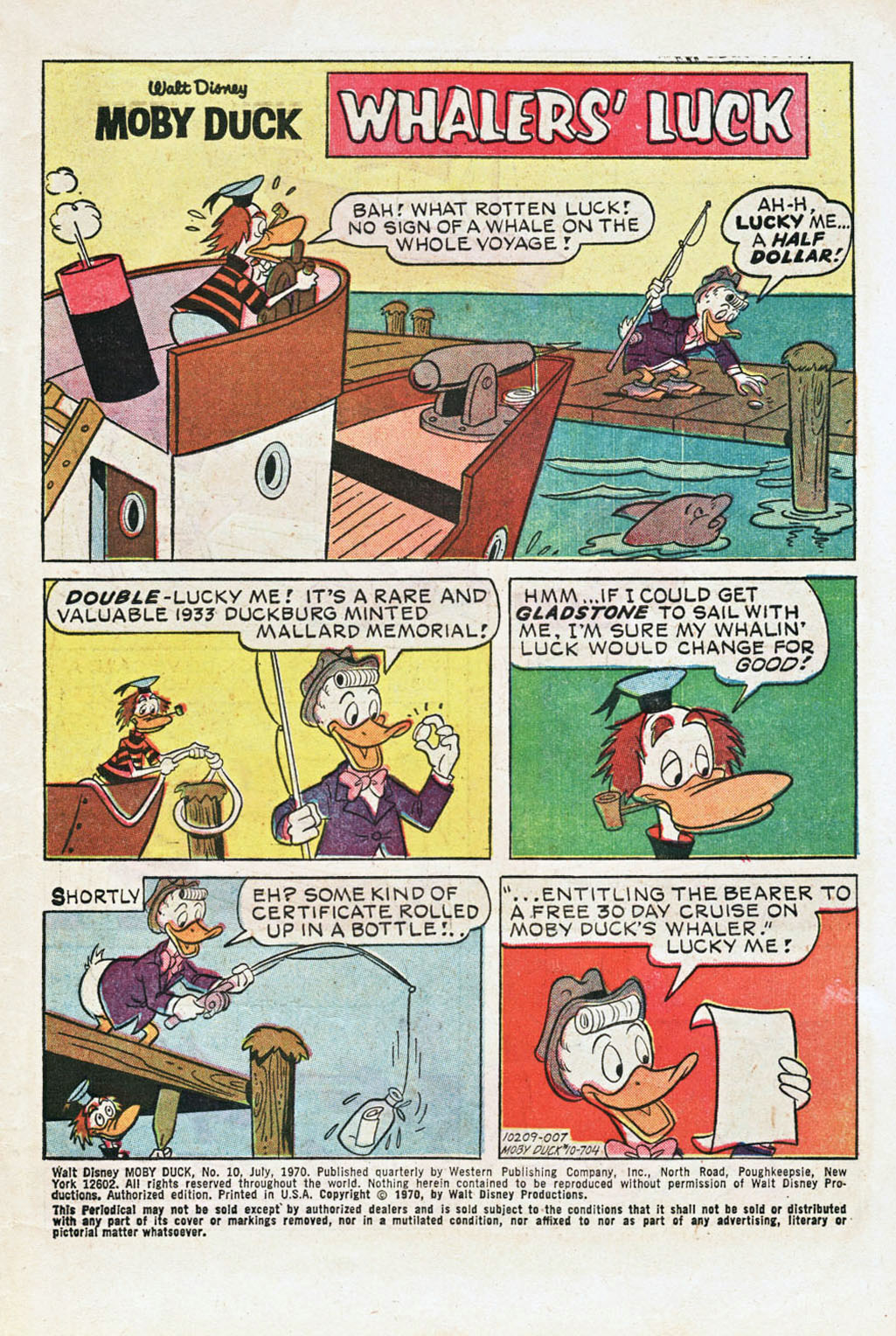 Read online Moby Duck comic -  Issue #10 - 3
