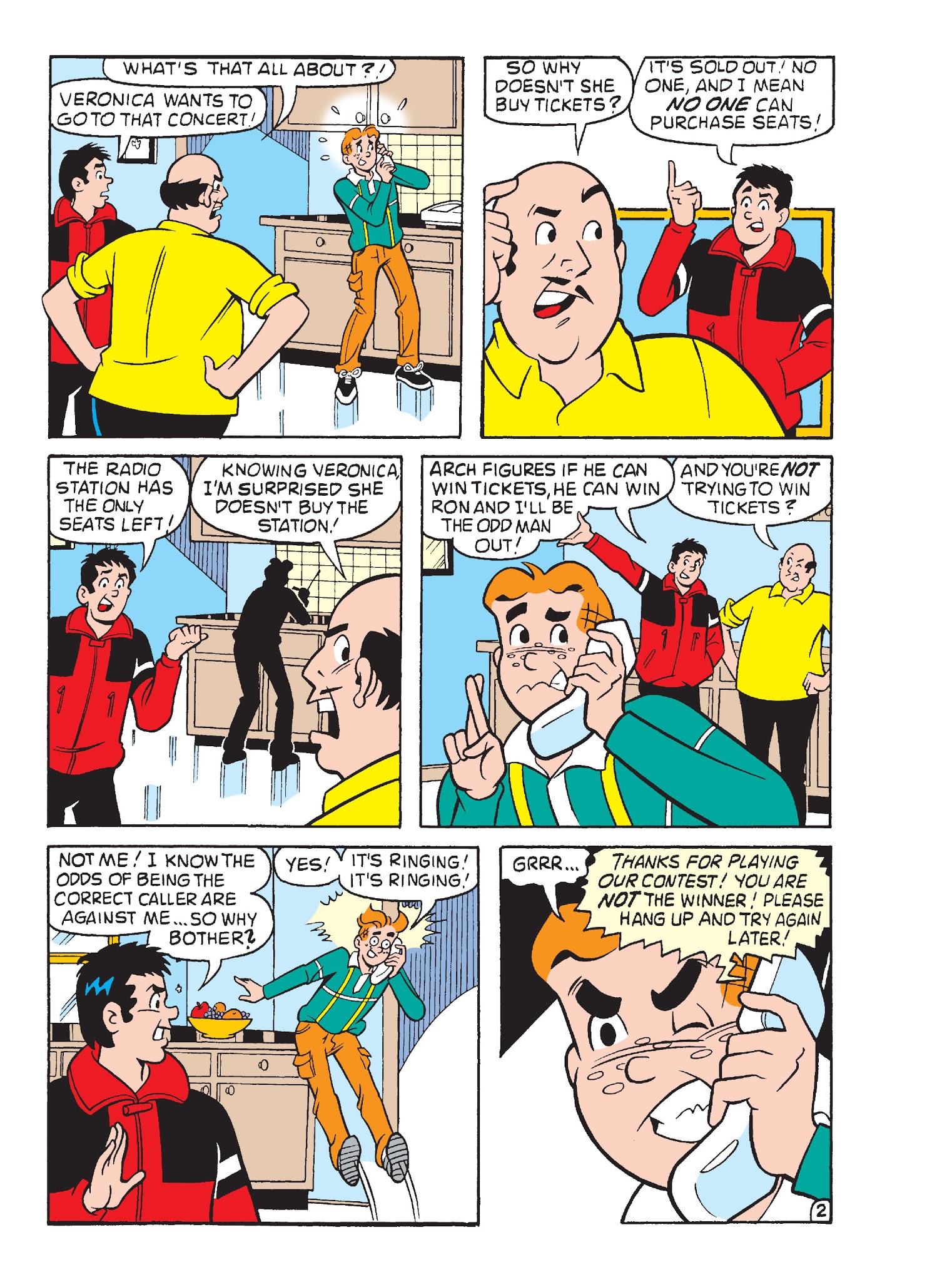 Read online Archie's Funhouse Double Digest comic -  Issue #24 - 62