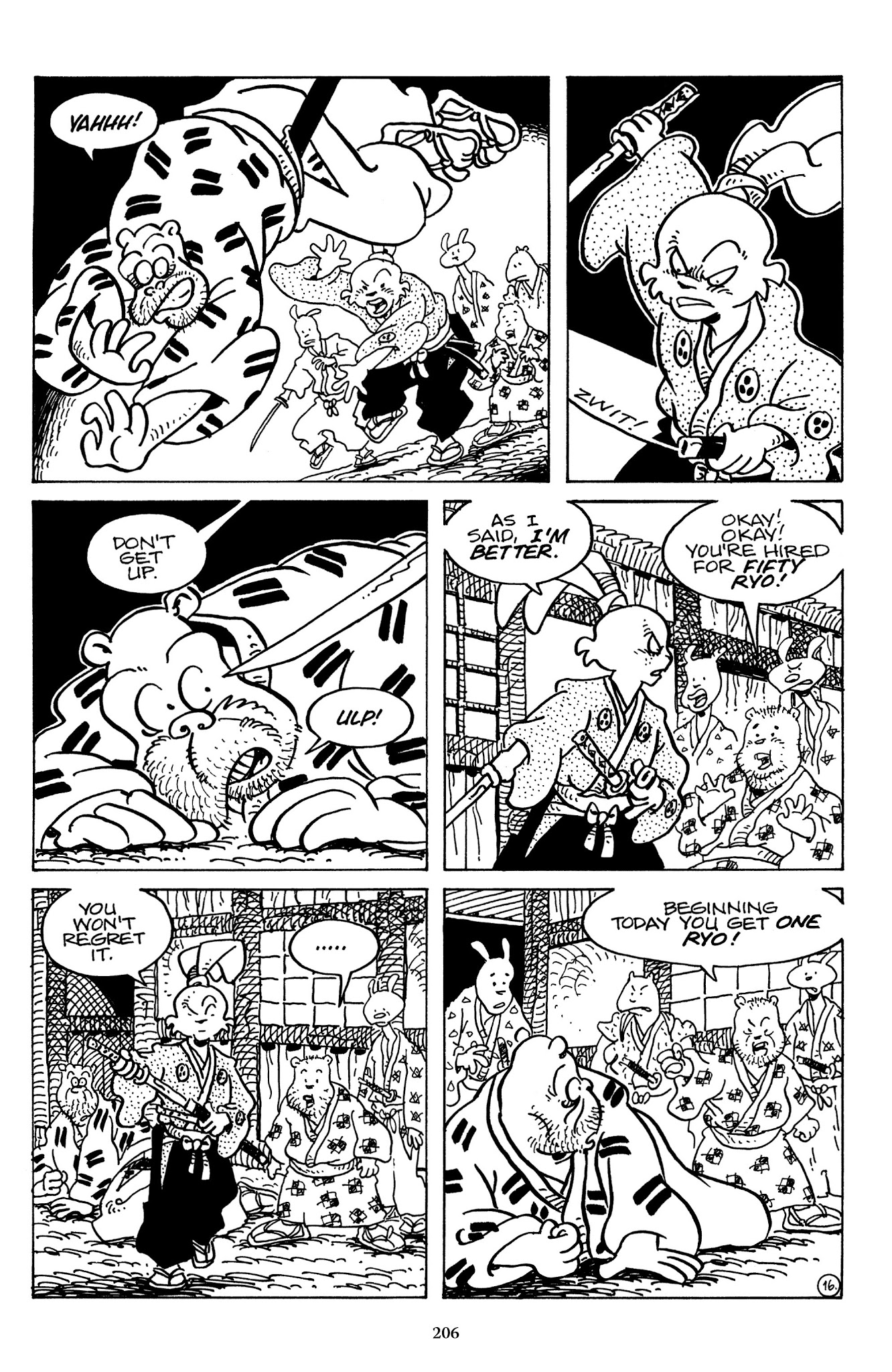 Read online The Usagi Yojimbo Saga comic -  Issue # TPB 7 - 201