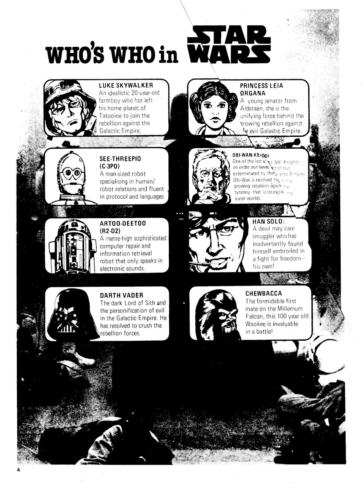 Read online Star Wars Weekly comic -  Issue #159 - 4