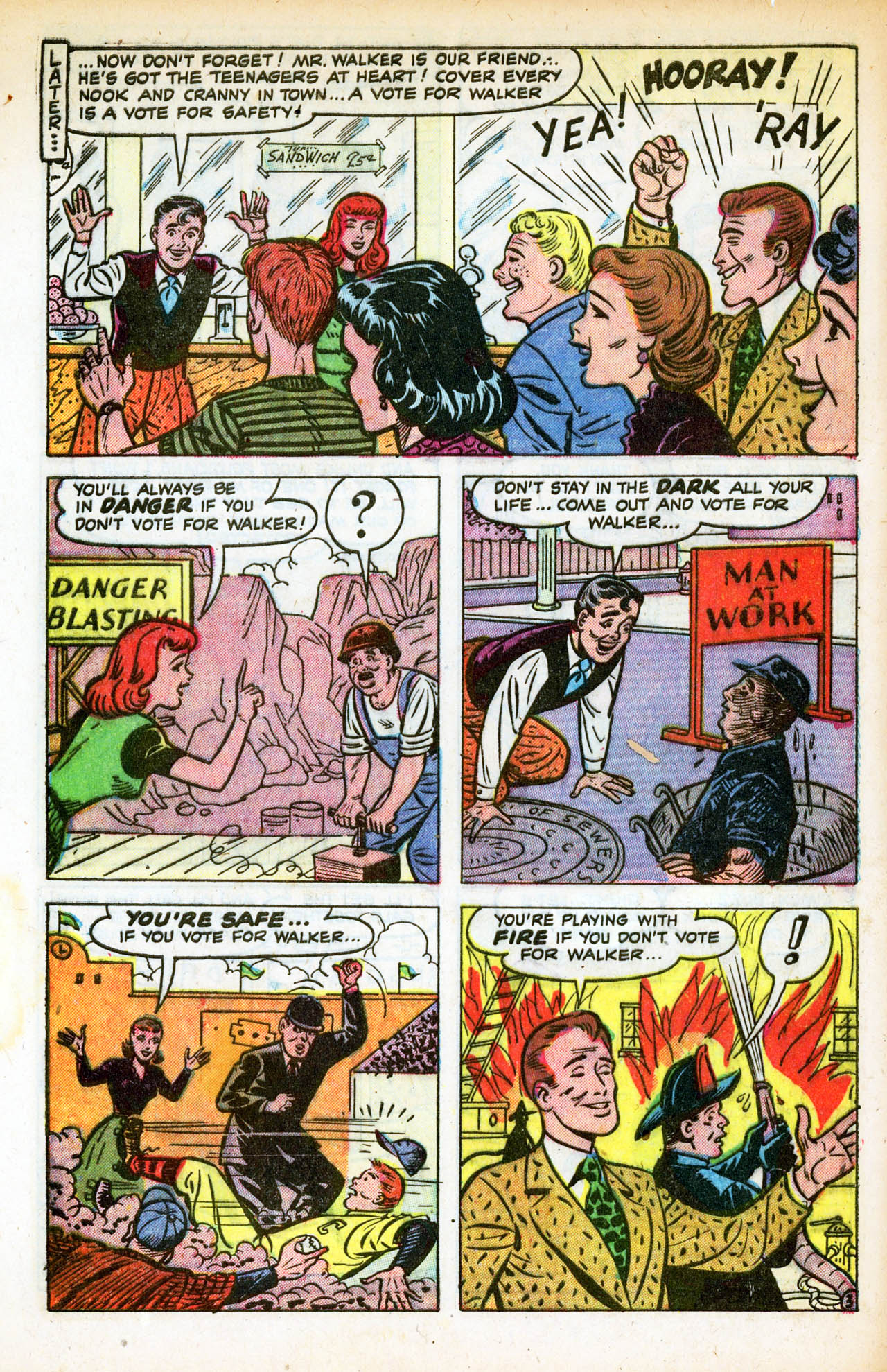 Read online Patsy Walker comic -  Issue #41 - 42