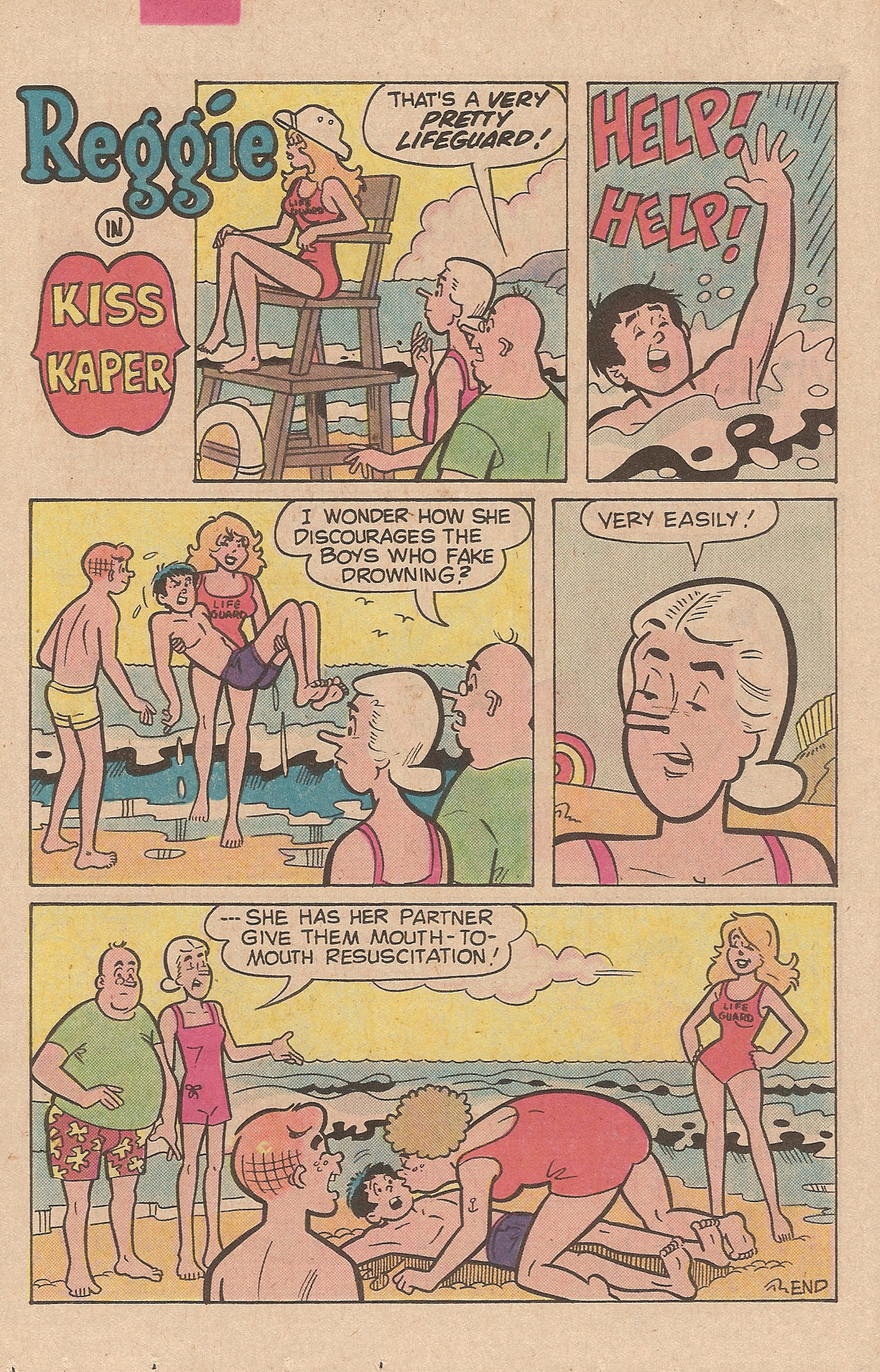 Read online Reggie's Wise Guy Jokes comic -  Issue #55 - 14