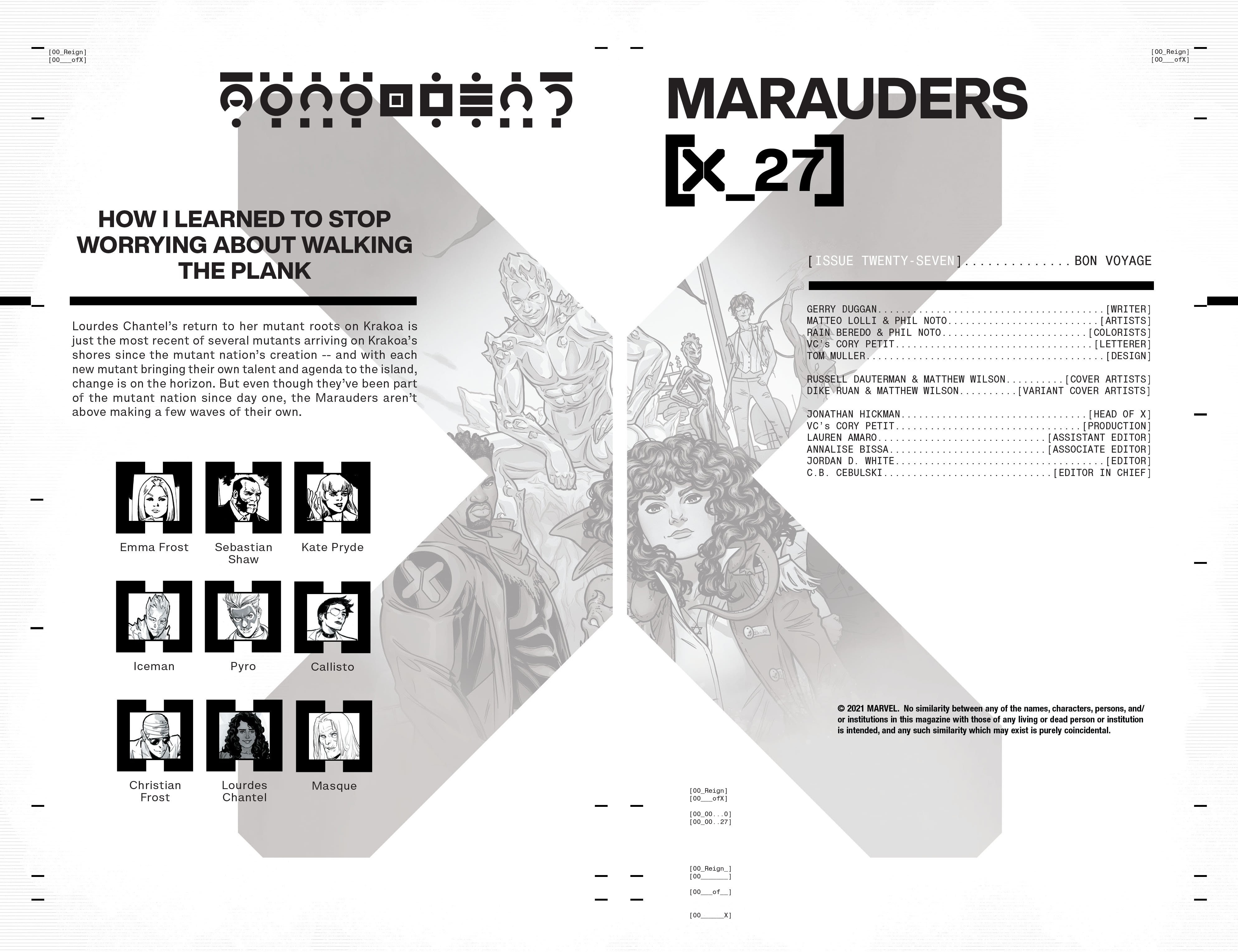 Read online Marauders comic -  Issue #27 - 5