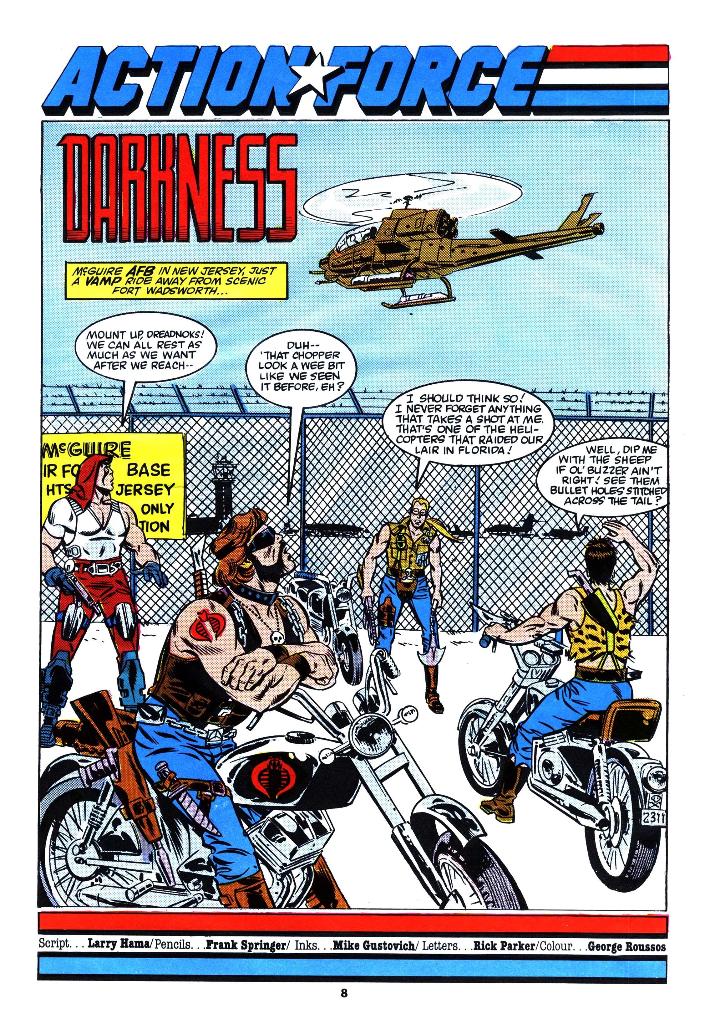 Read online Action Force comic -  Issue #20 - 8