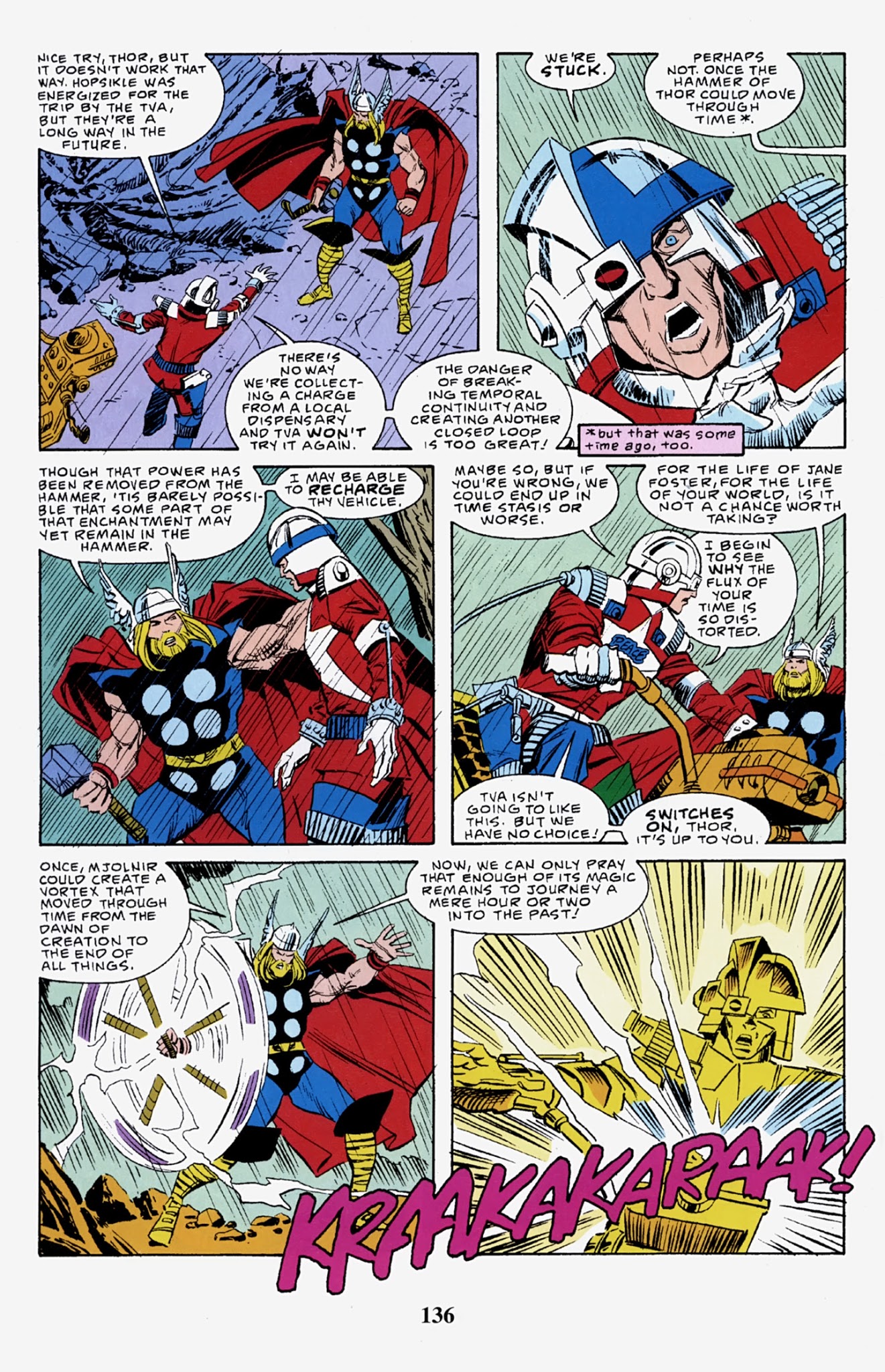 Read online Thor Visionaries: Walter Simonson comic -  Issue # TPB 4 - 137