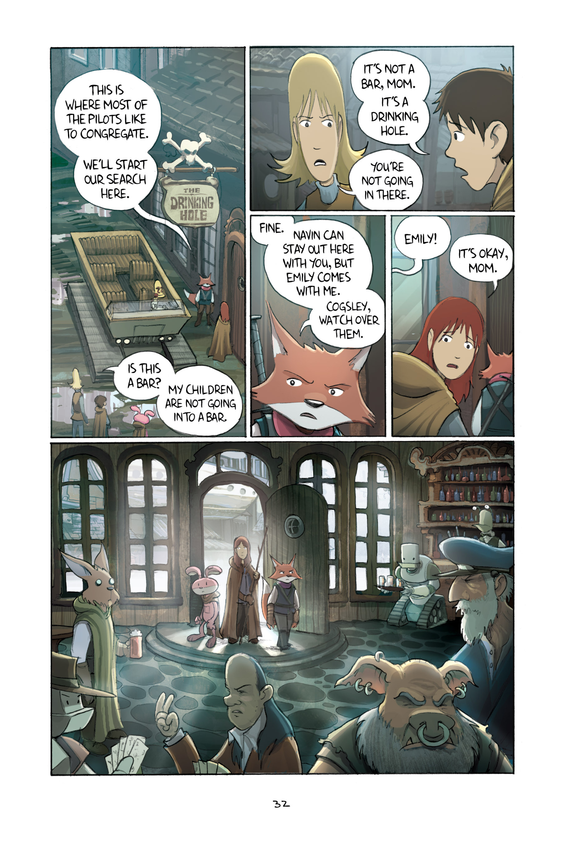 Read online Amulet comic -  Issue # TPB 3 (Part 1) - 31