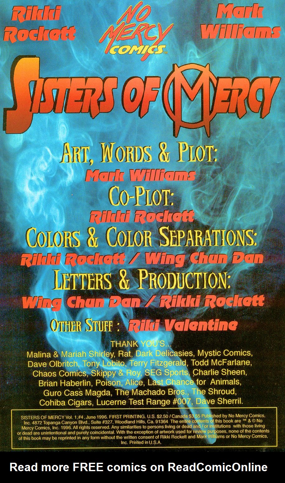 Read online Sisters of Mercy comic -  Issue #4 - 2