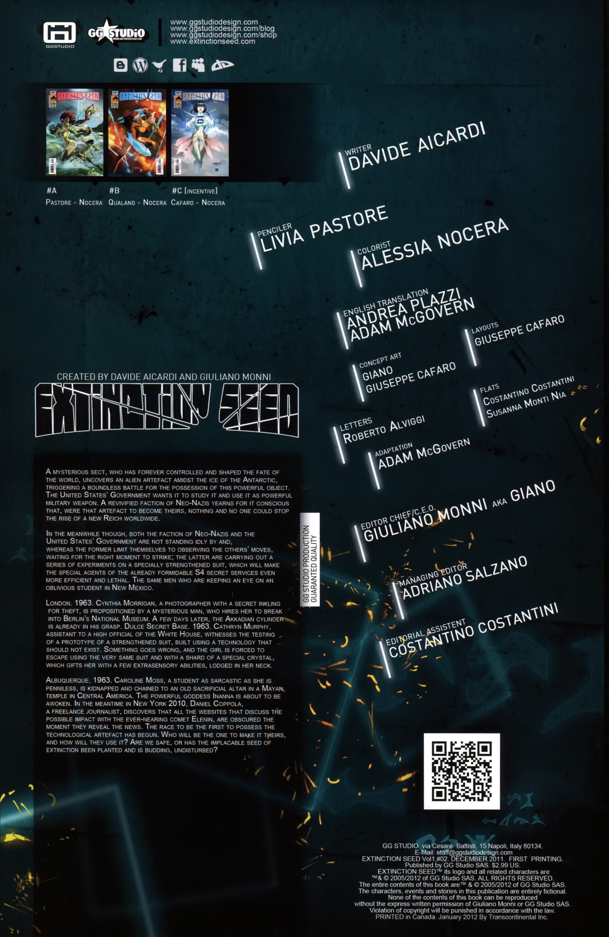 Read online Extinction Seed comic -  Issue #2 - 3