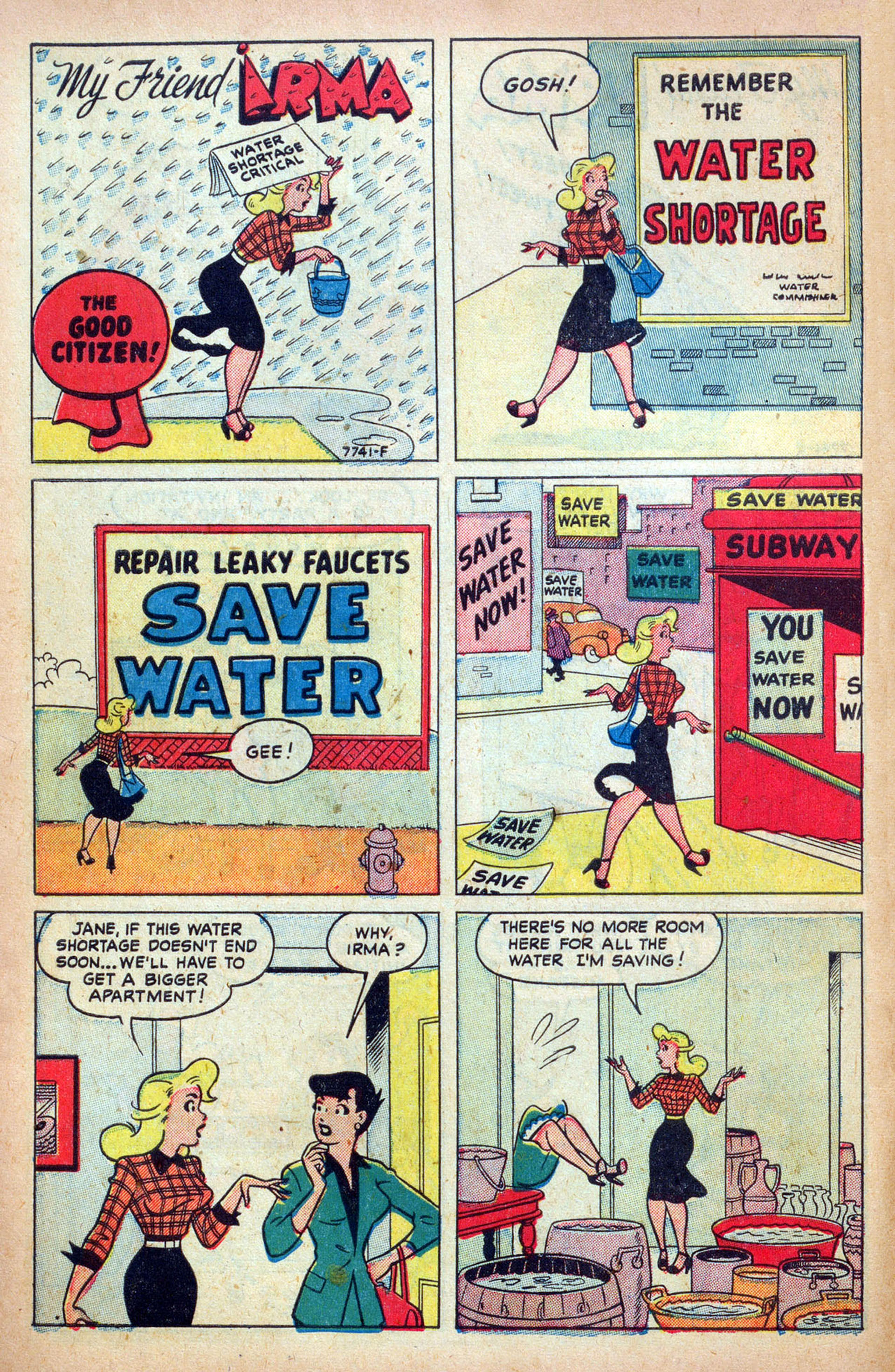 Read online My Friend Irma comic -  Issue #7 - 14