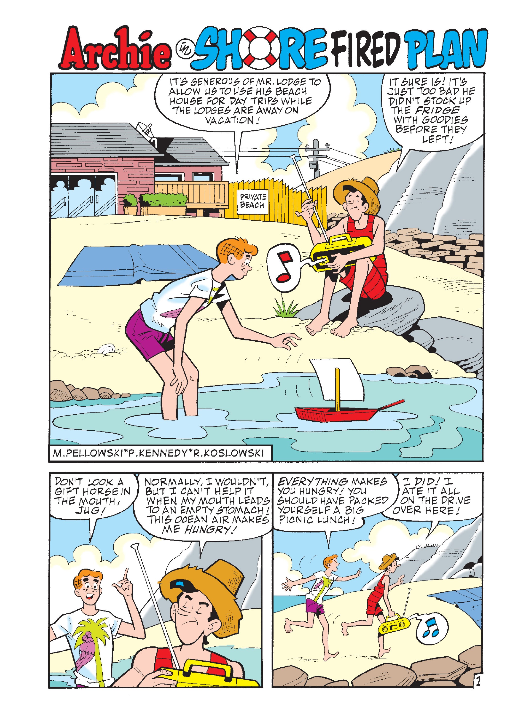Read online Archie Comics Spectacular: Summer Daze comic -  Issue # TPB - 88
