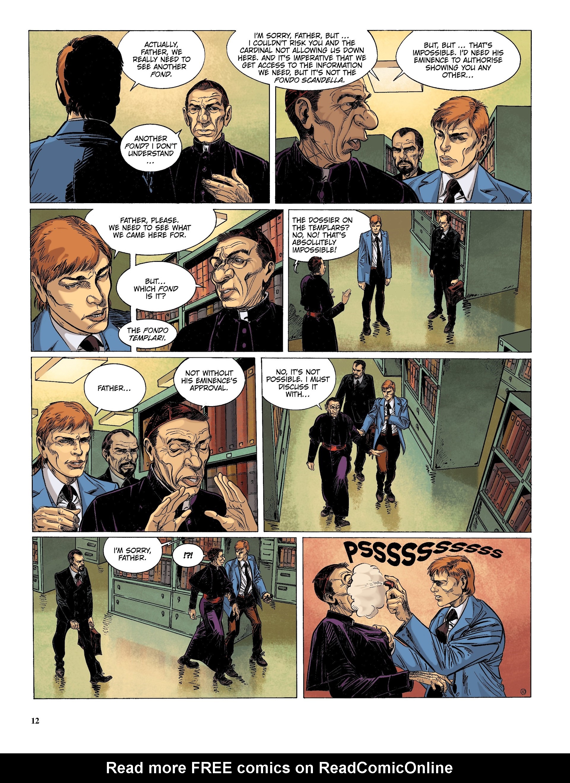 Read online The Last Templar comic -  Issue #5 - 13