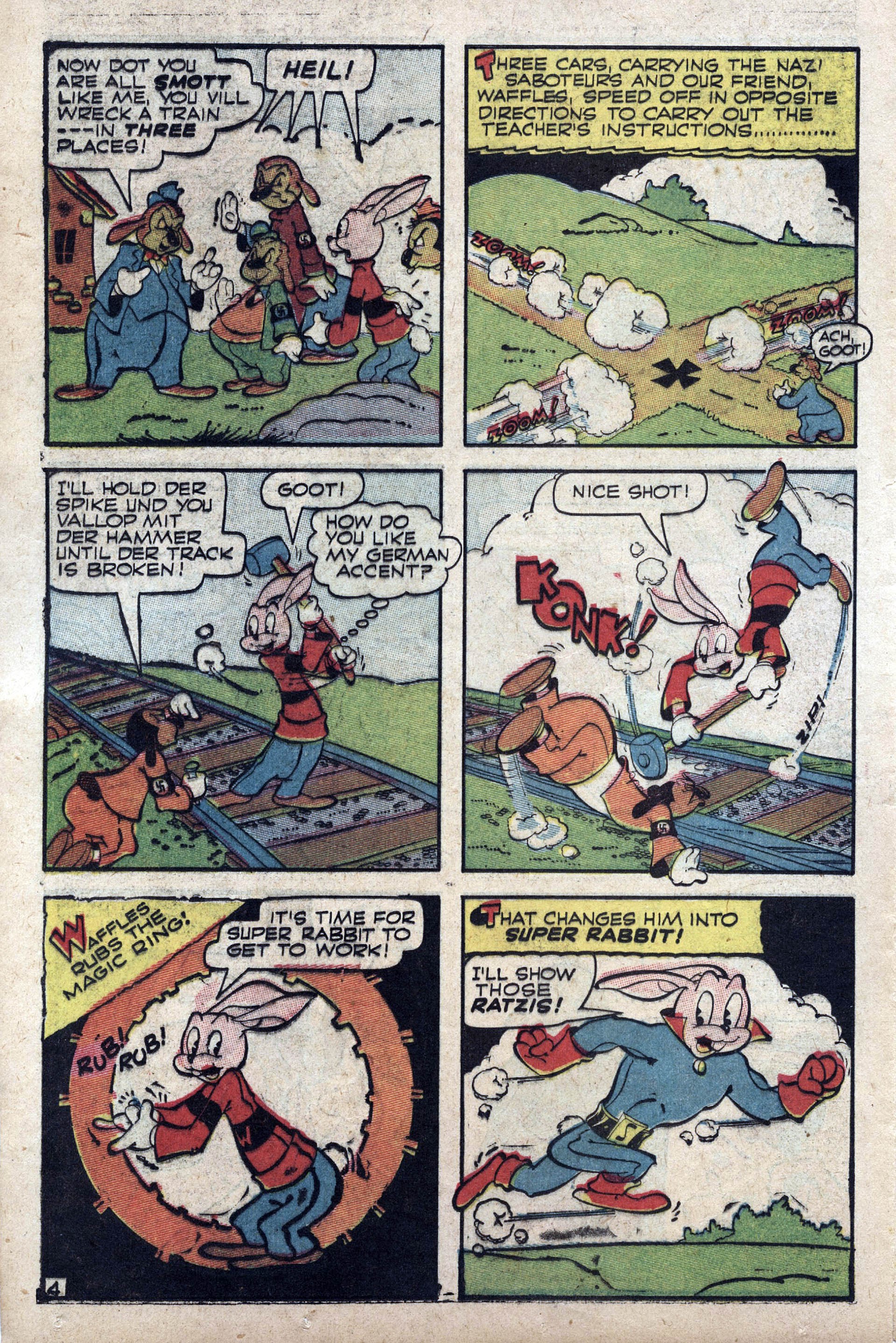 Read online Super Rabbit comic -  Issue #1 - 30