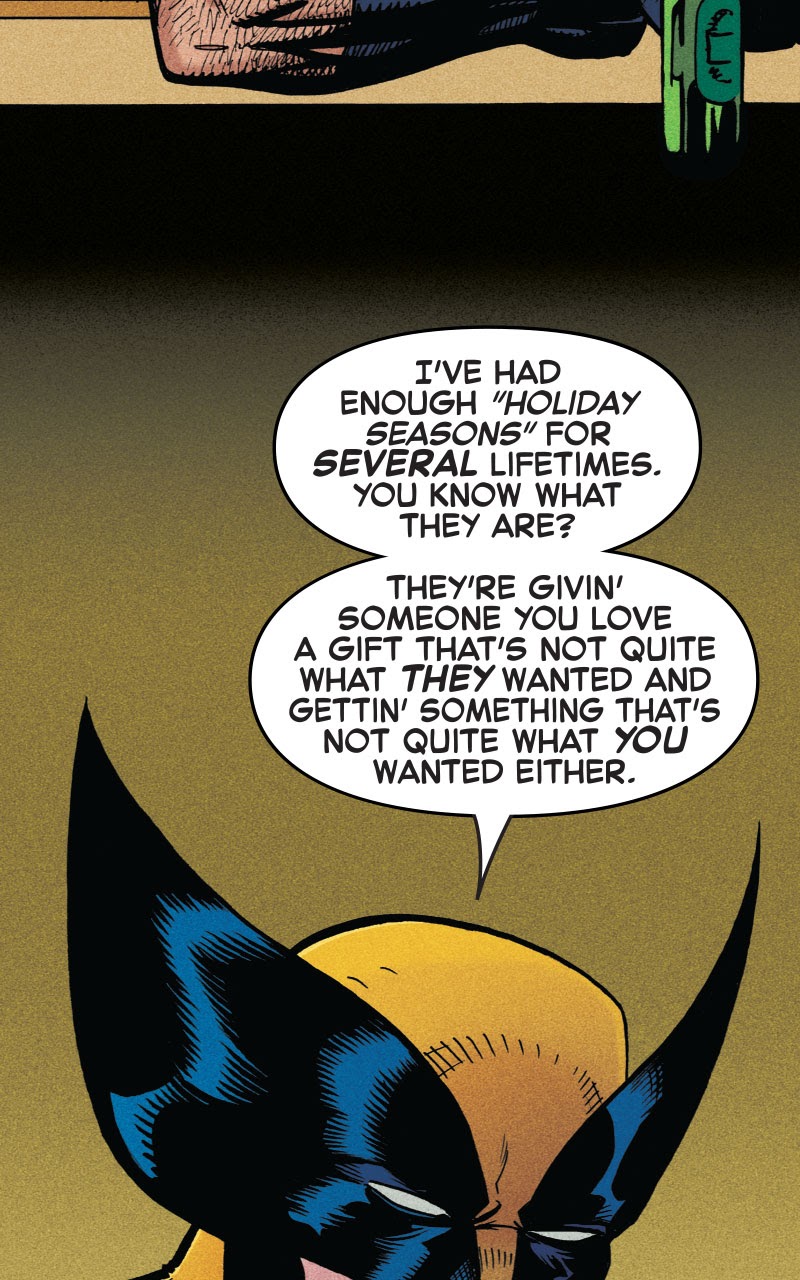 Read online Mighty Marvel Holiday Special - Happy Holidays, Mr. Howlett Infinity Comic comic -  Issue #1 - 34