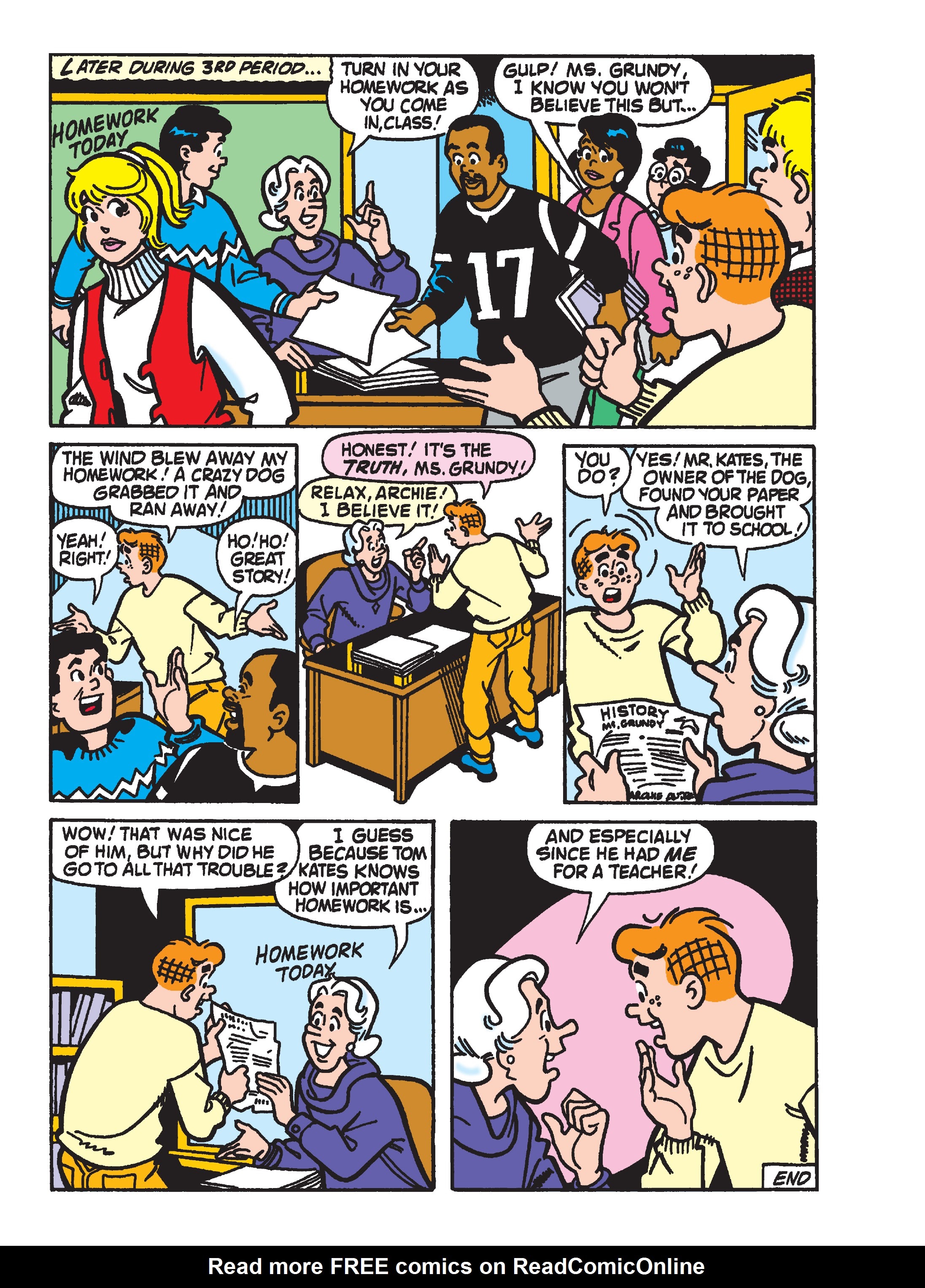 Read online Archie's Double Digest Magazine comic -  Issue #286 - 182