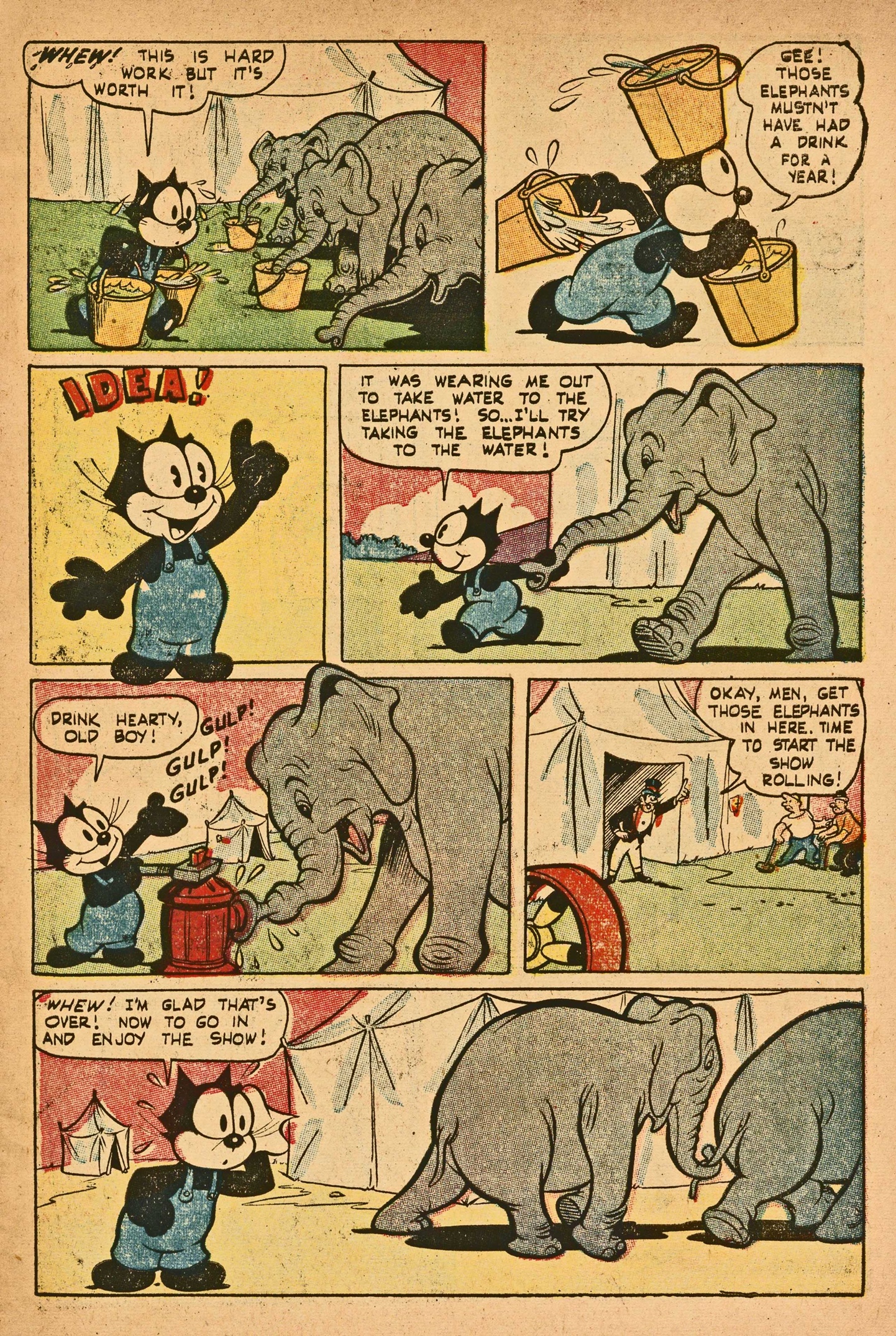 Read online Felix the Cat (1951) comic -  Issue #35 - 5