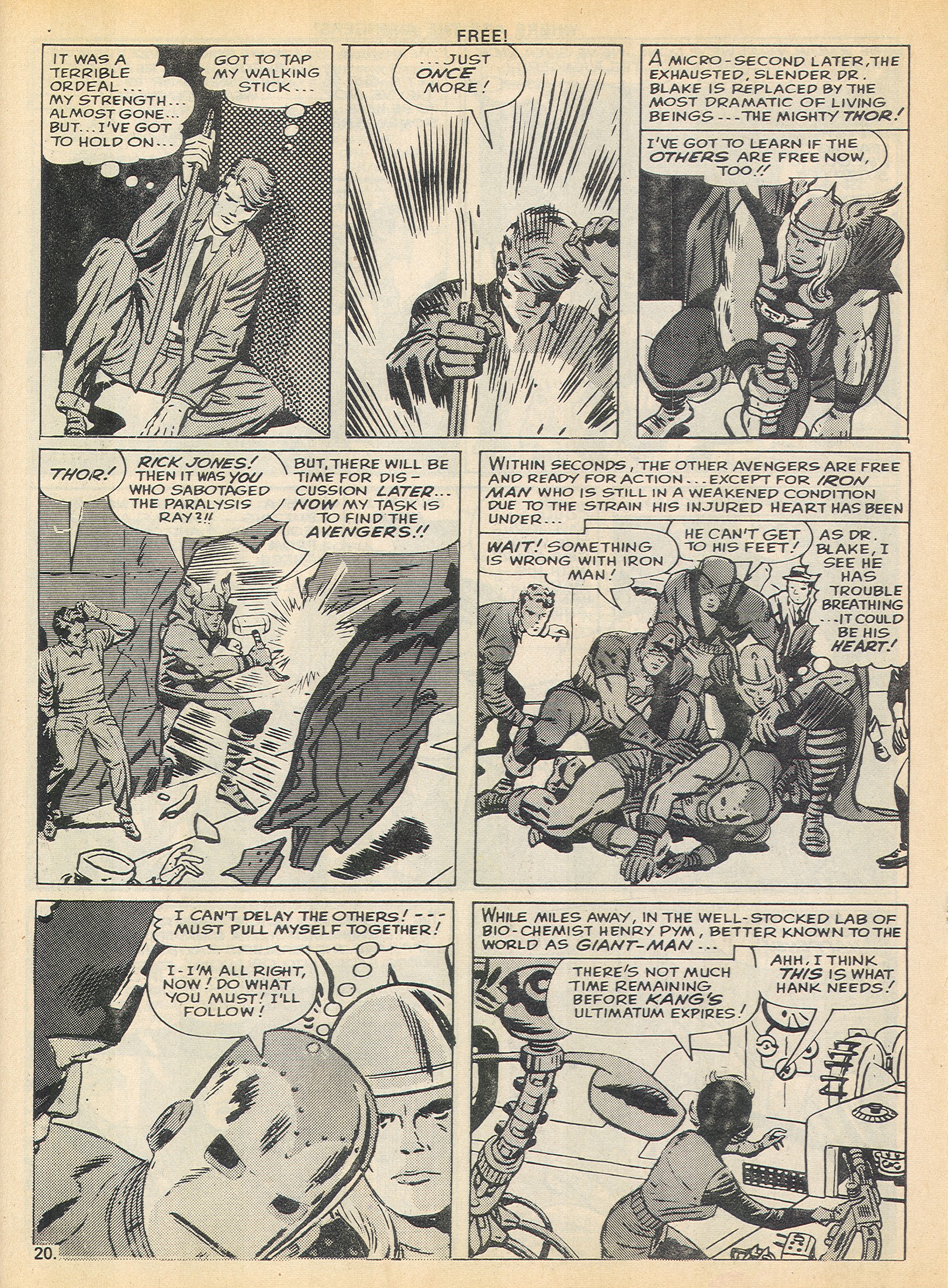 Read online The Avengers (1973) comic -  Issue #5 - 20