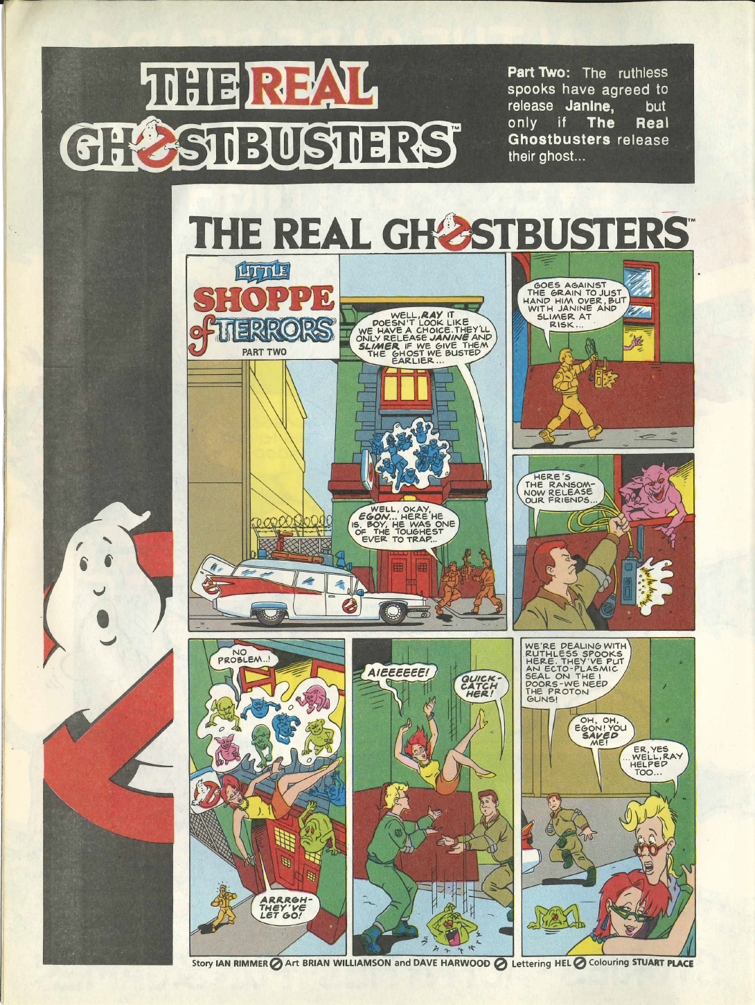 Read online The Real Ghostbusters comic -  Issue #186 - 8